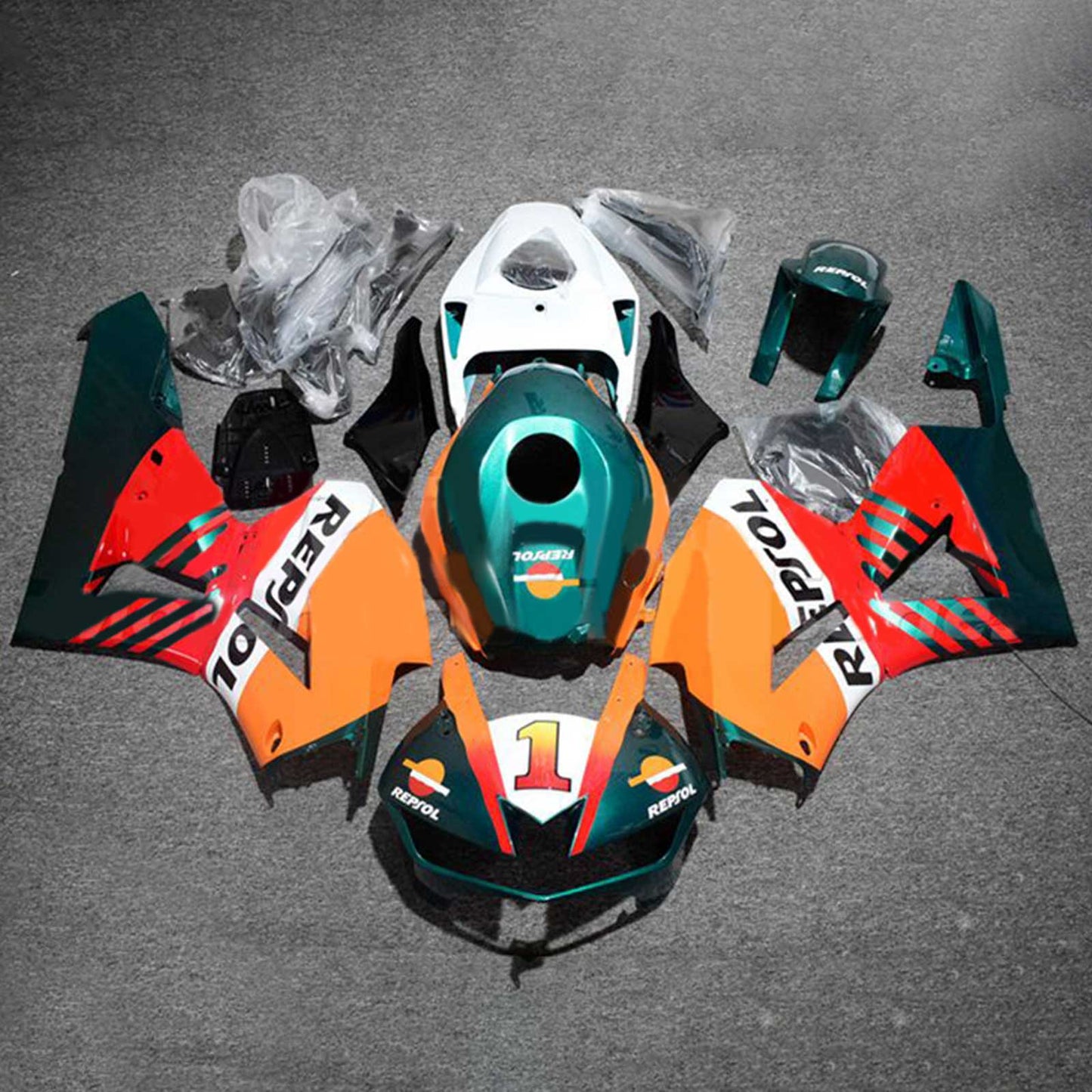 2013-2020 Honda CBR600RR F5 Injection Fairing Kit Bodywork Plastic ABS#159