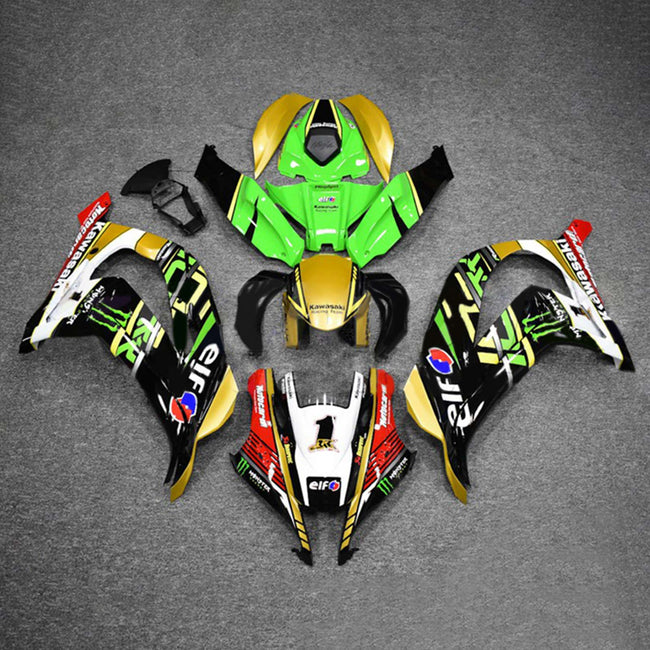 2016-2020 Kawasaki ZX10R Injection Fairing Kit Bodywork Plastic ABS#180