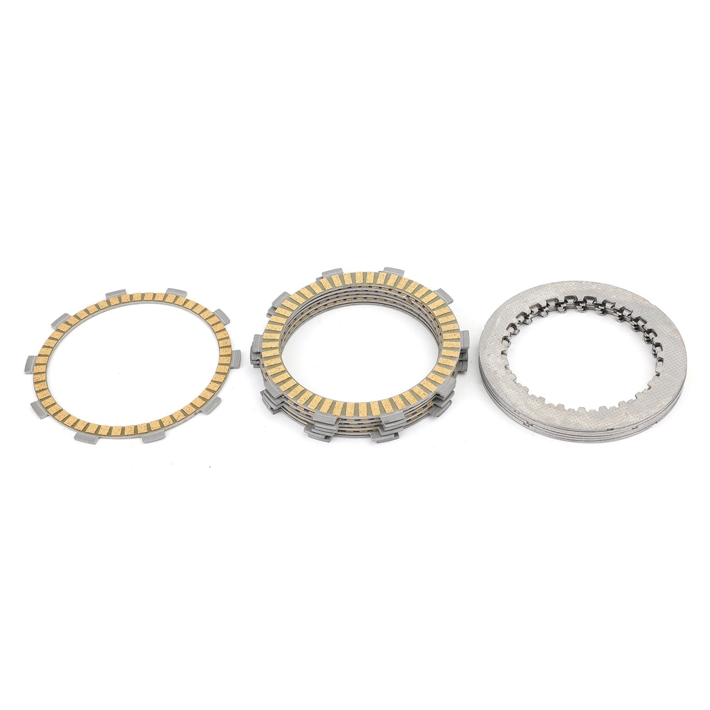 Clutch Plate Kit - Friction & Steel Plates For Honda VT600C Shadow VLX Deluxe NV600 Shadow 600 XL600V Transalp CBR400RR MC29 CB500R CBF500