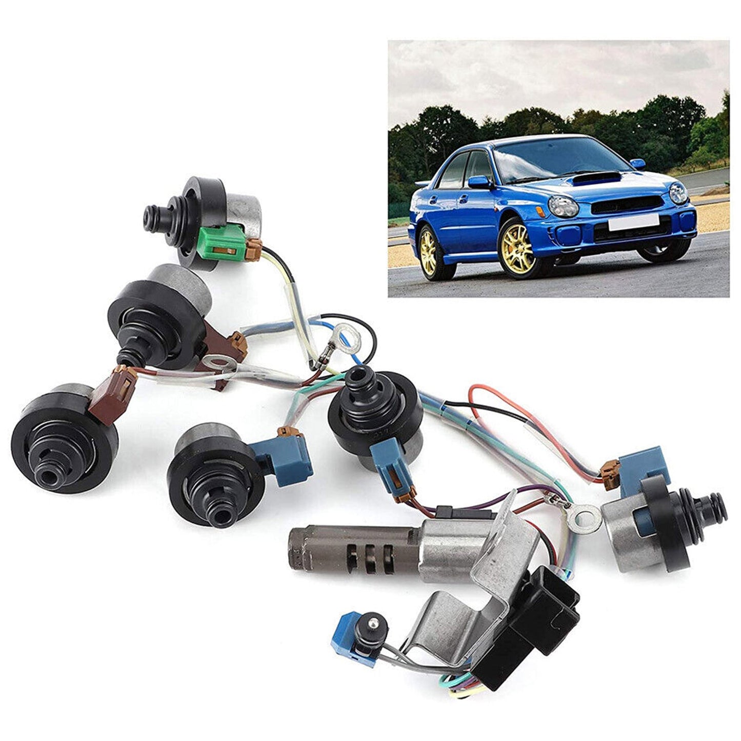 1998-2001 Subaru Impreza L Coupe 2-Door 2.2L 4EAT Transmission Solenoids Valve