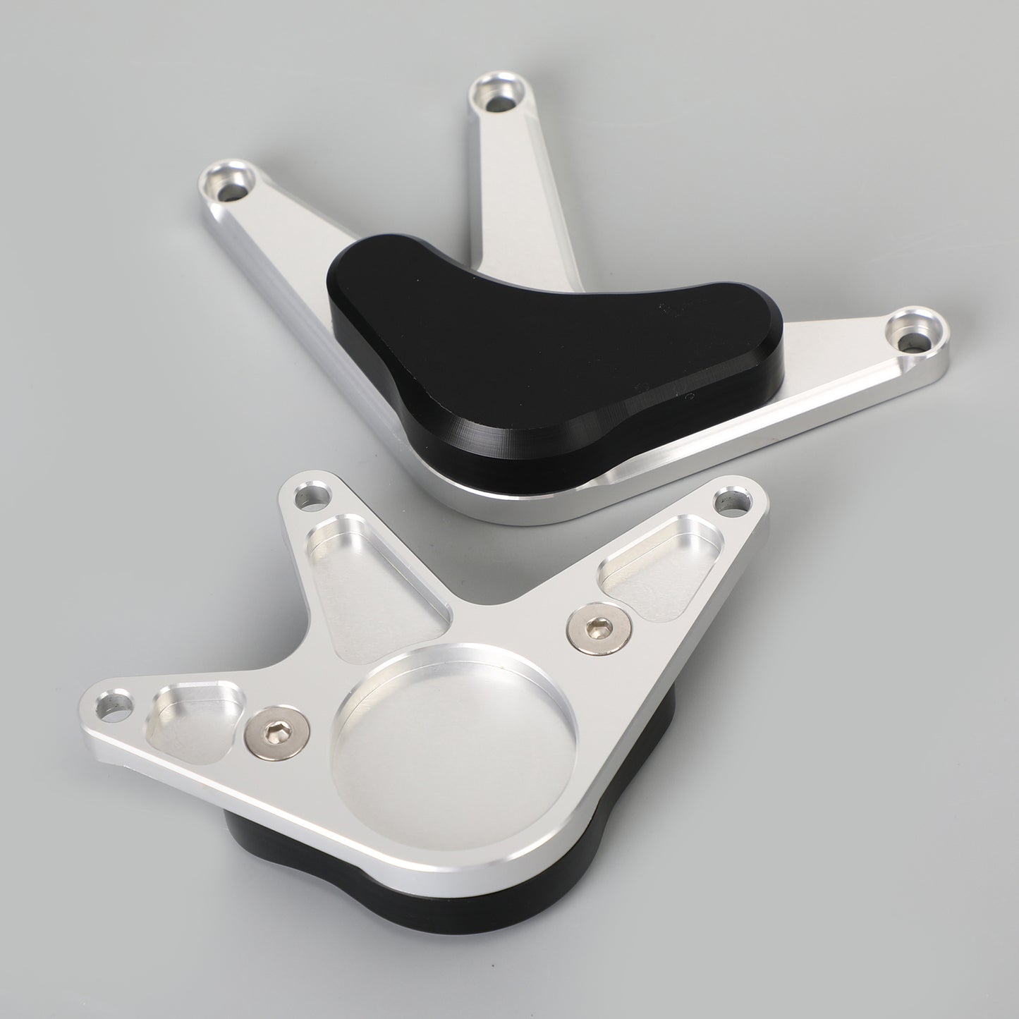 Nicecnc Engine Stator Slider Crash Pad Protector Guard For Honda Cbr1000Rr 08-17 Silver