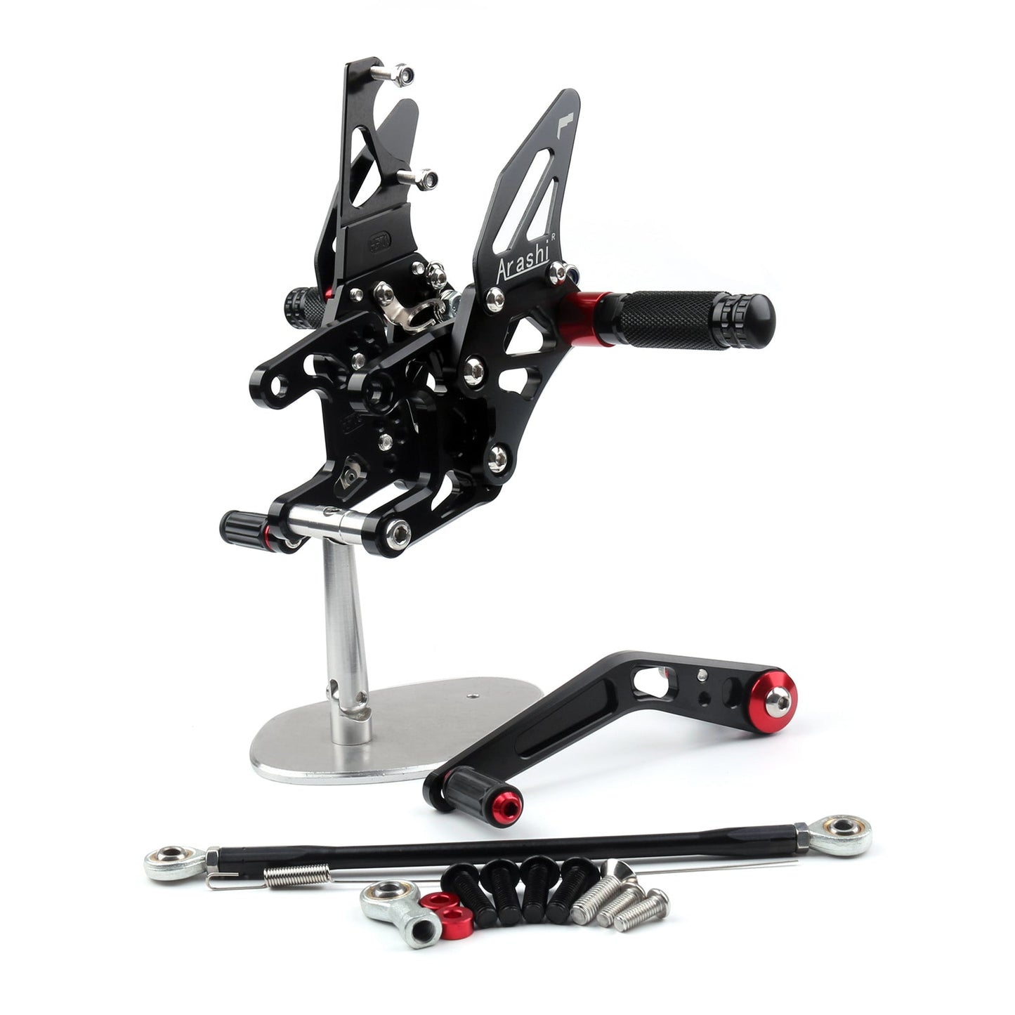 Rearsets Foot pegs Rear sets Footrest For Honda CBR1000 CBR 1000 12-18 Black