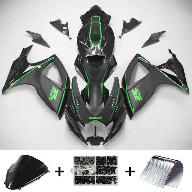 2006-2007 Suzuki GSXR 600/750 K6 Amotopart Injection Fairing Kit Bodywork Plastic ABS #150