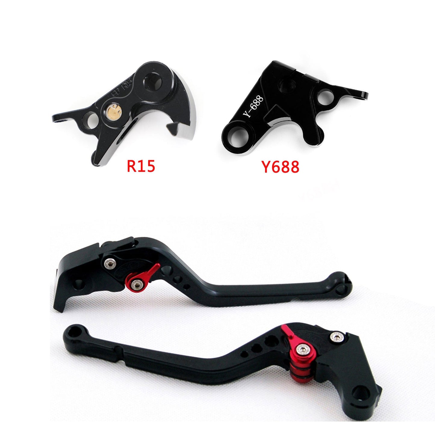 Long Clutch Brake Lever fit for Yamaha YZF R1/R1M/R1S 2015-2021 YZF R6 2017-2020