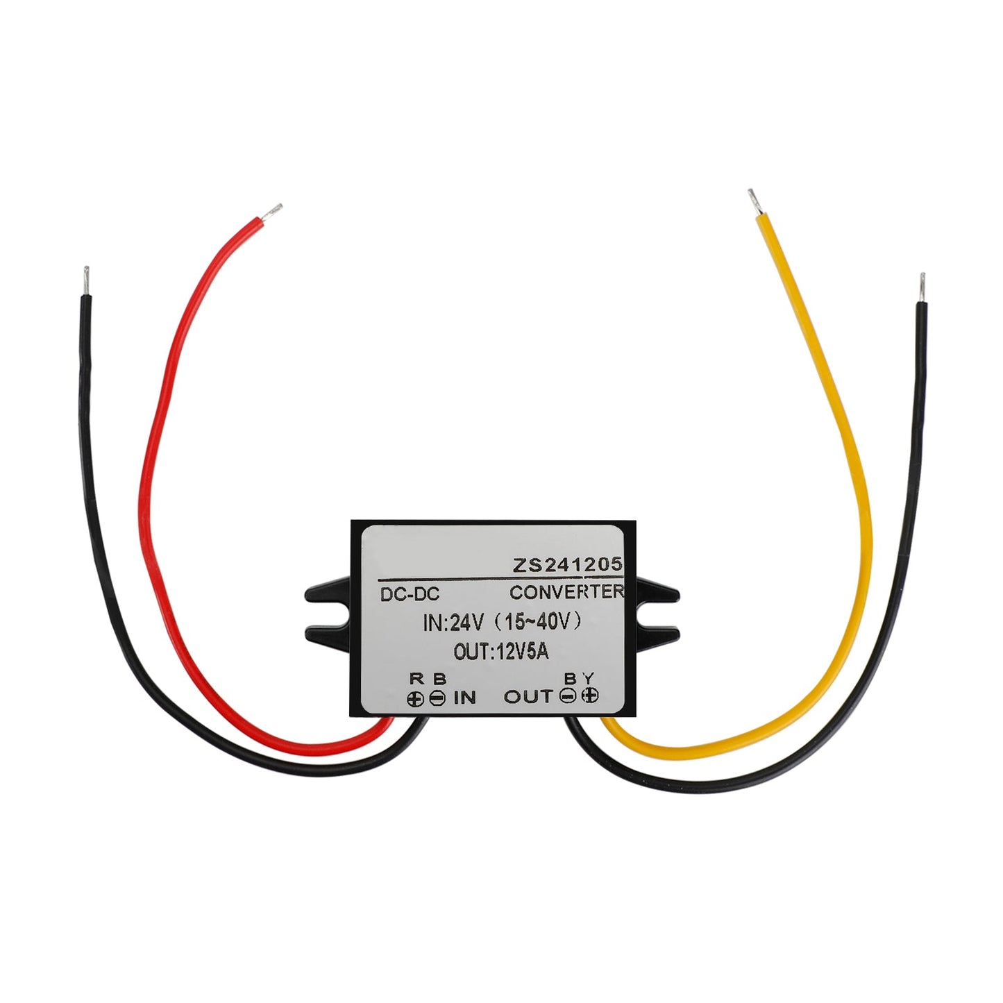 Waterproof DC-DC Converter 24V Step Down to 12V Car Power Supply Module 2A