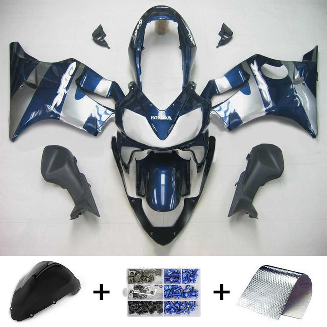 2004-2007 Honda CBR600 F4i Amotopart Injection Fairing Kit Bodywork Plastic ABS #112