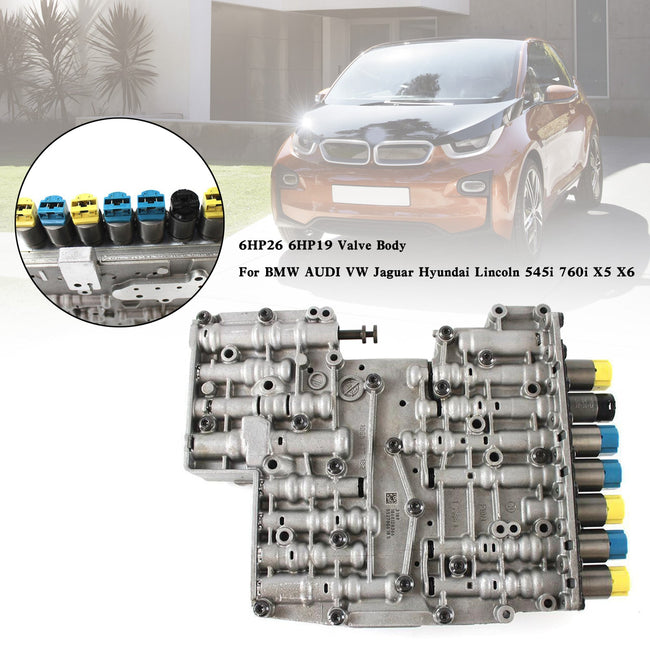 2006 BMW 545i 645ci, 645Li V8 4.4L 6HP26 6HP19 Valve Body