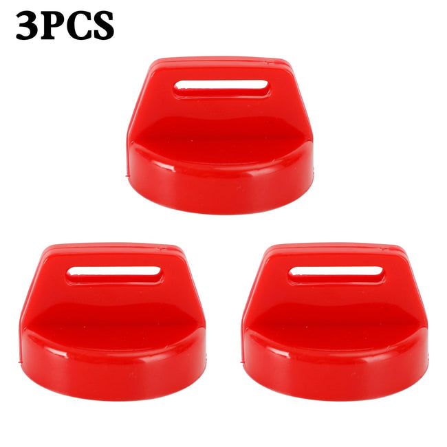 3 Pack Key Switch Cover Red For Polaris 5433534 Sportsman Scrambler Magnum