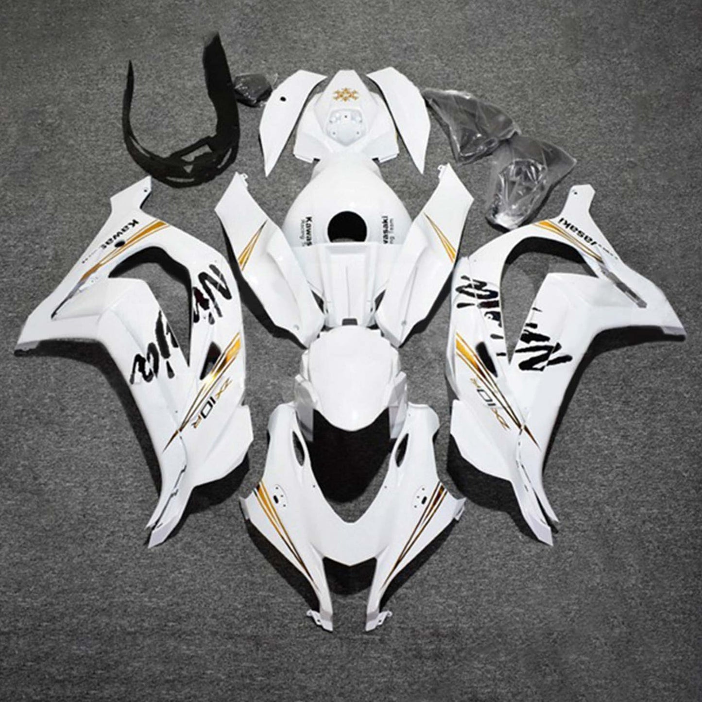 2016-2020 Kawasaki ZX10R Injection Fairing Kit Bodywork Plastic ABS#172