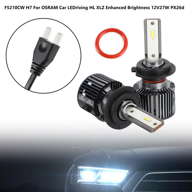 F5210CW H7 For OSRAM Car LEDriving HL XLZ Enhanced Brightness 12V27W PX26d