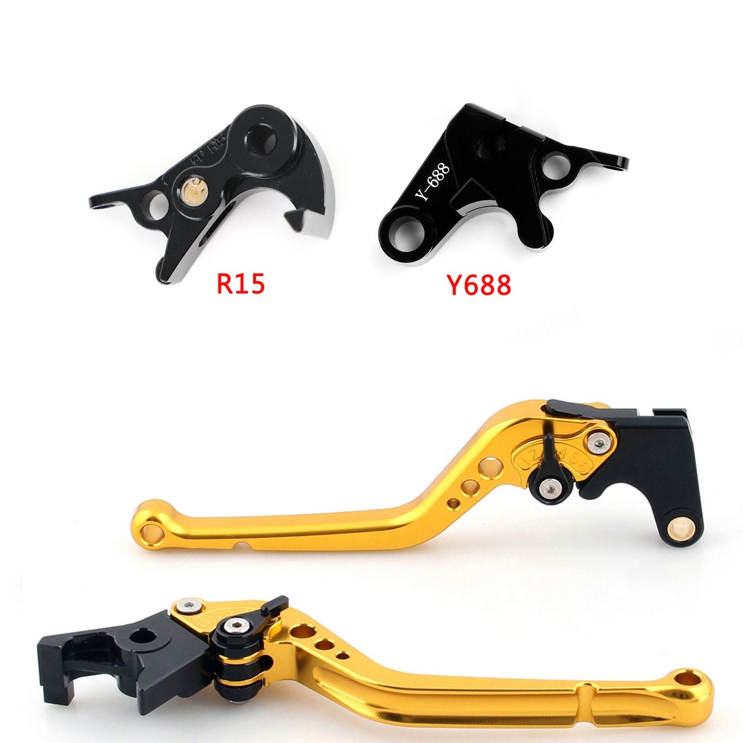 Long Clutch Brake Lever fit for Yamaha YZF R1/R1M/R1S 2015-2021 YZF R6 2017-2020