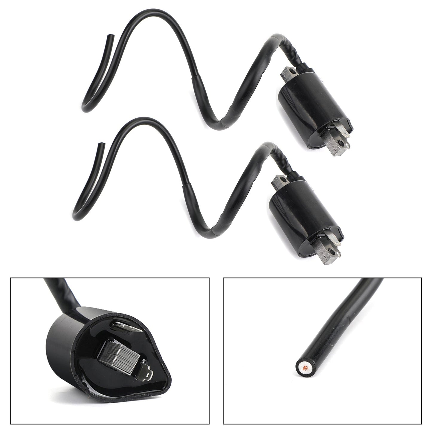 Ignition Coil For Yamaha VIRAGO 700 XV700 1984-1987 VIRAGO 750 XV750 1988-1997 VIRAGO 1000 XV1000 1984-1985 VIRAGO 1100 XV1100 1986-1999