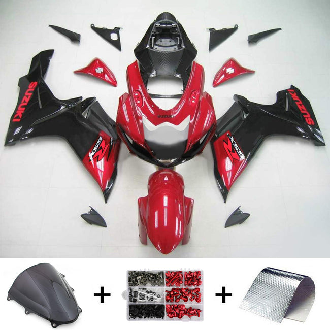 2011-2024 Suzuki GSXR 600/750 K11 Amotopart Injection Fairing Kit Bodywork Plastic ABS #101