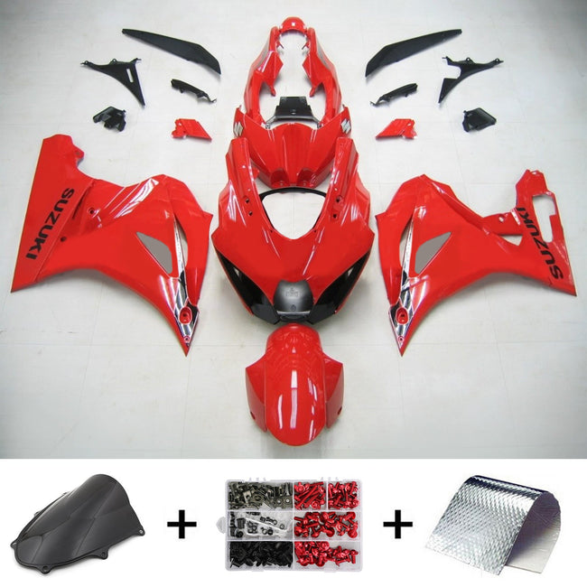 2017-2024 Suzuki GSXR1000 K17 Injection Fairing Kit Bodywork Plastic ABS #101