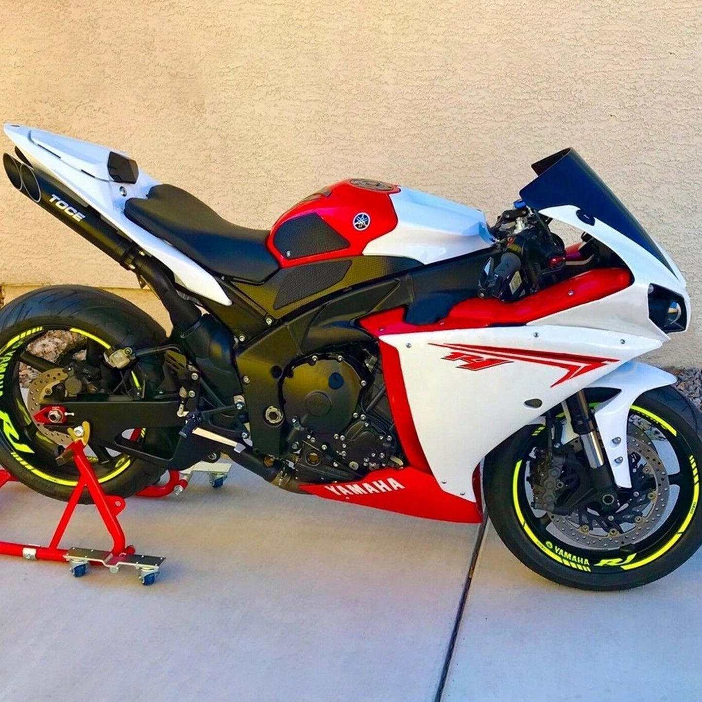 2012-2014 Yamaha YZF 1000 R1 Amotopart Injection Fairing Kit Bodywork Plastic ABS #134