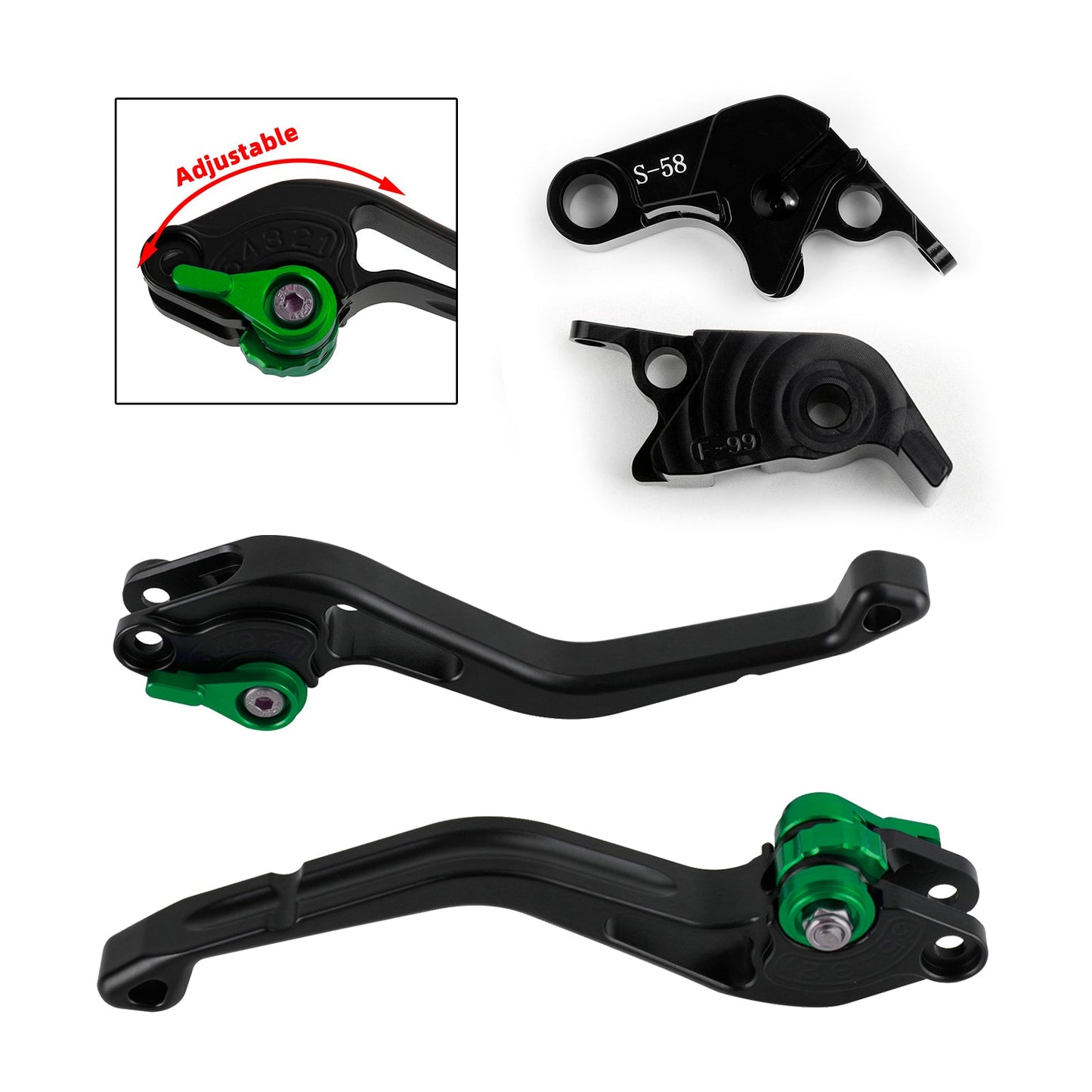 Aprilia RSV4 FACTORY/RSV4-R/RR 09-17 NEW Short Clutch Brake Lever