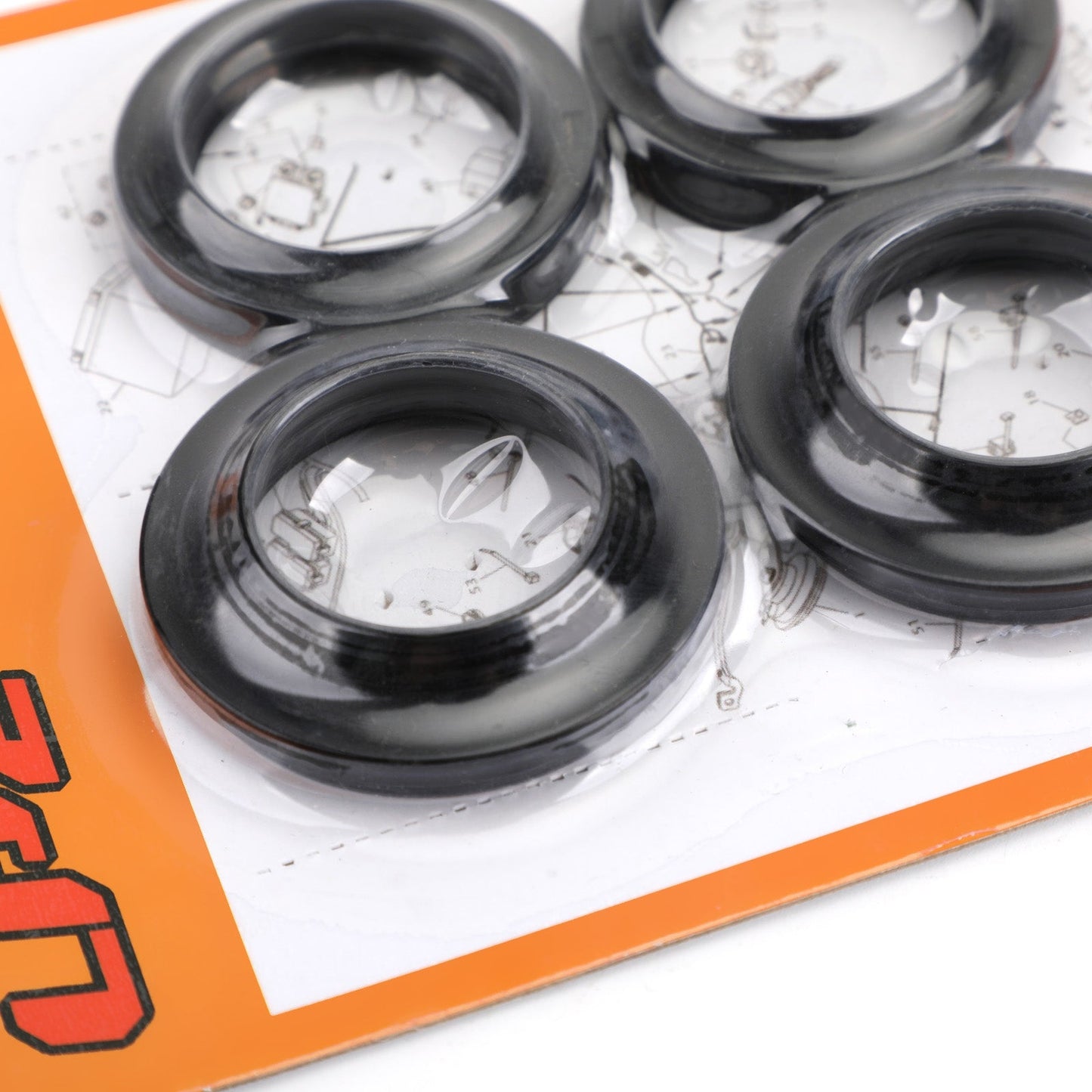 Fork Seal Dust Kit for Yamaha SRX250 XV250 VSTAR VIRAGO CP250 MORPHOUS 1985-2018