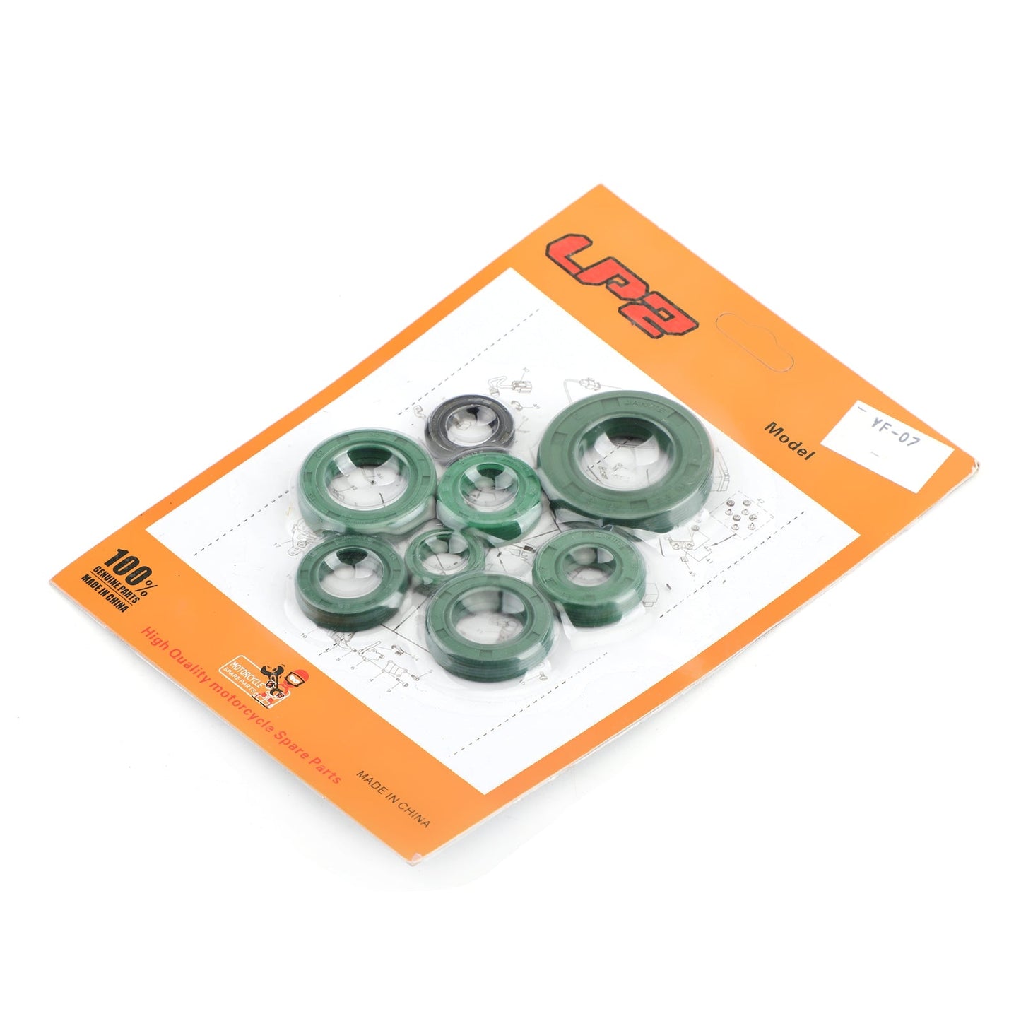8pcs Engine Oil Seal Kit for Honda CR80R Expert 86-2002 CR85R Expert 03-2007