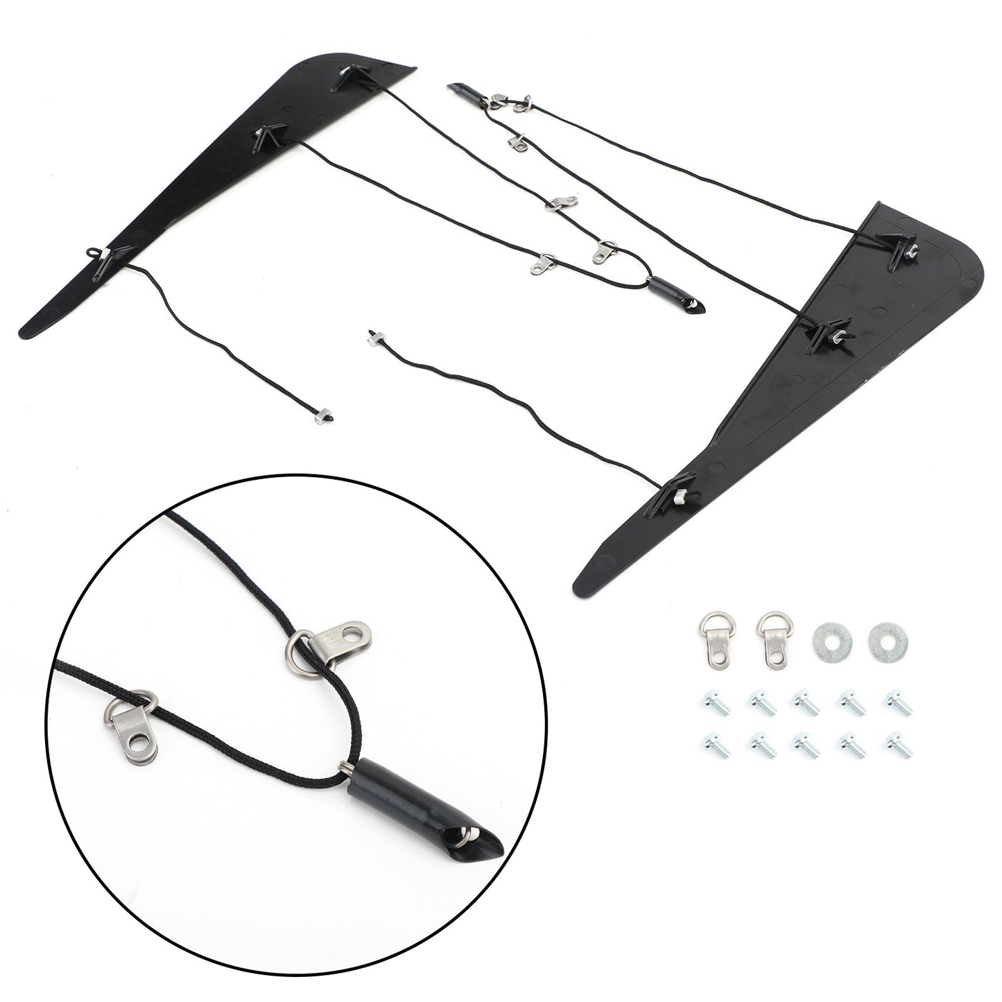 Repair Kit Convertible Top"C"Column Fit For BMW BLK