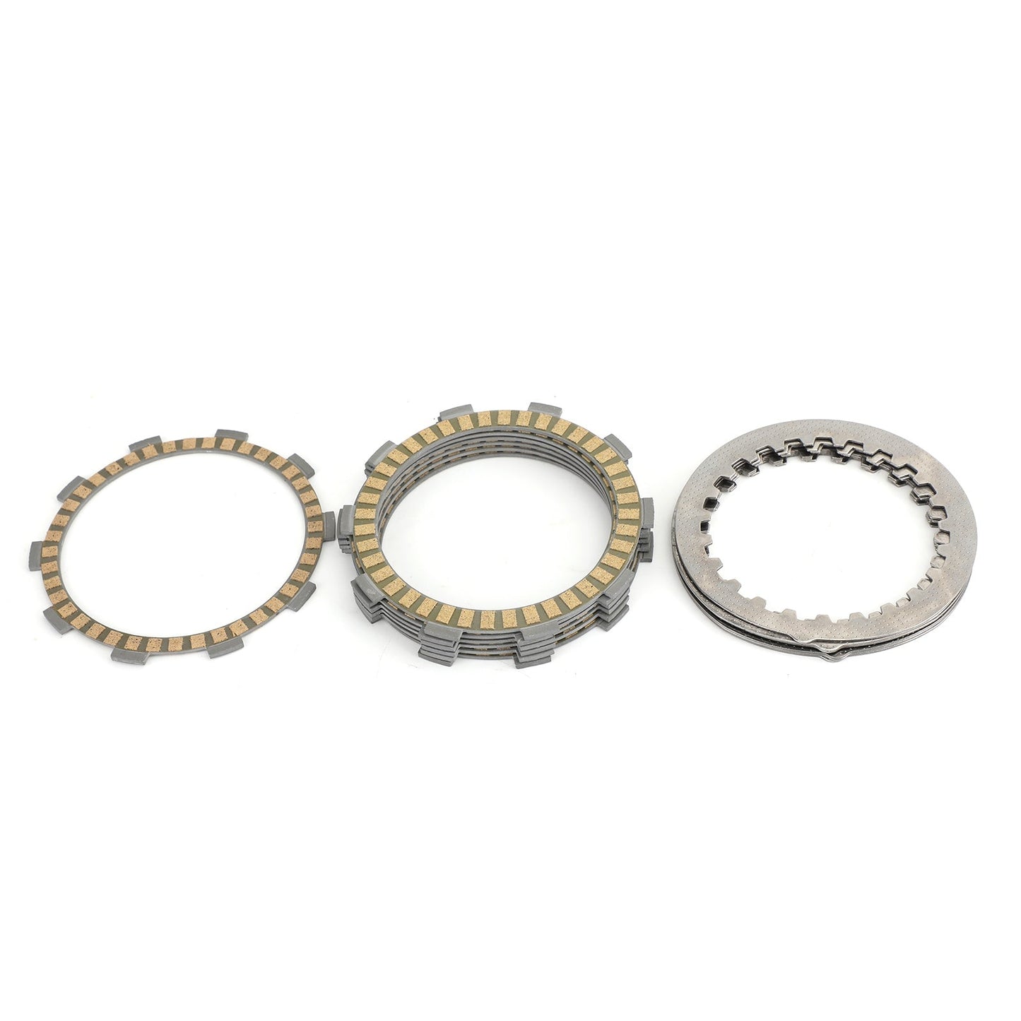 Clutch Plate Kit - Friction & Steel Plates For Yamaha DT125 DT200 DT230 TDR125 TZR125 SDR200 YFS200 Blaster