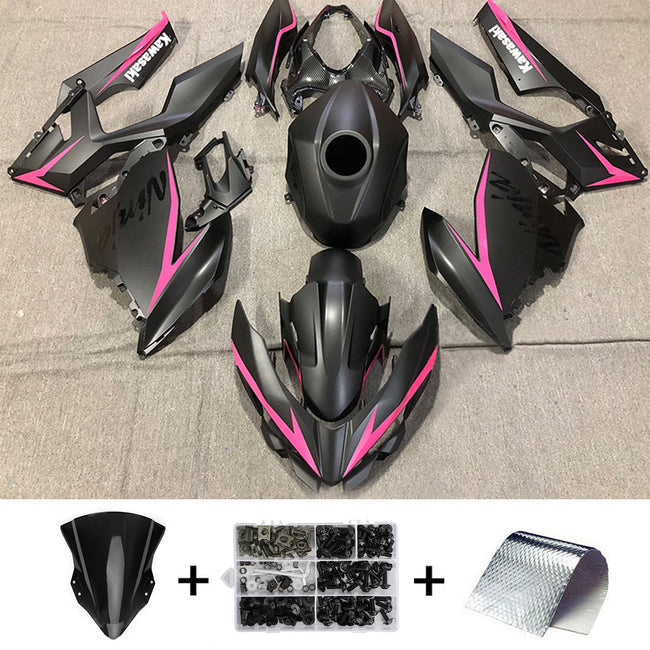 2018-2023=4 Kawasaki EX400 Ninja400 Fairing Kit Bodywork Plastic ABS