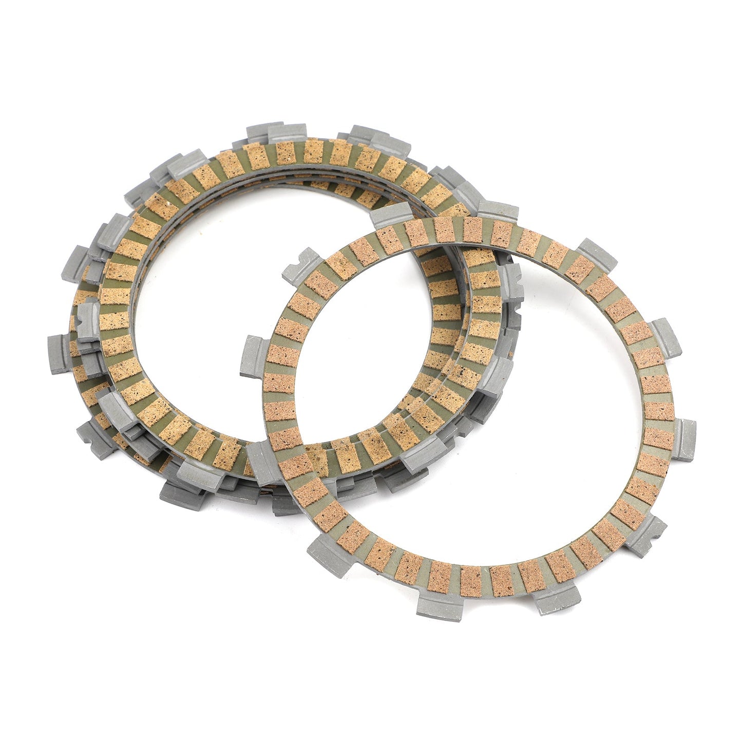 Clutch Plate Kit - Friction & Steel Plates For Suzuki DF200ET DF200EW DF200EX DF200 EV/EW/EY/G/H/J GSF250 N/ZM/P/NP/ZP/N/NR RG125 CG/CH/J Gamma UCG/UCH/UJ/UAJ/BUJ Gamma