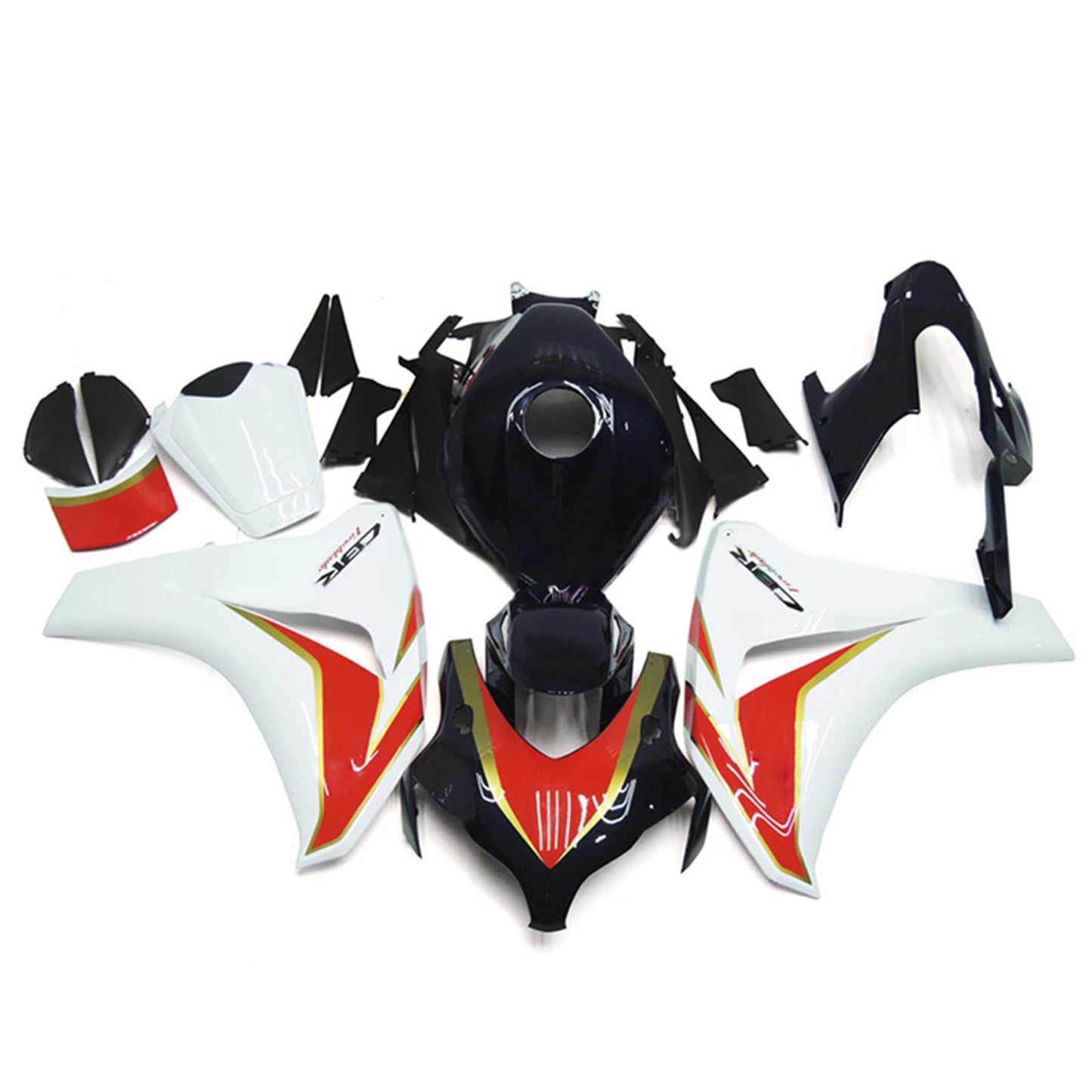 2008-2011 Honda CBR1000RR Injection Fairing Kit Bodywork Plastic ABS#178