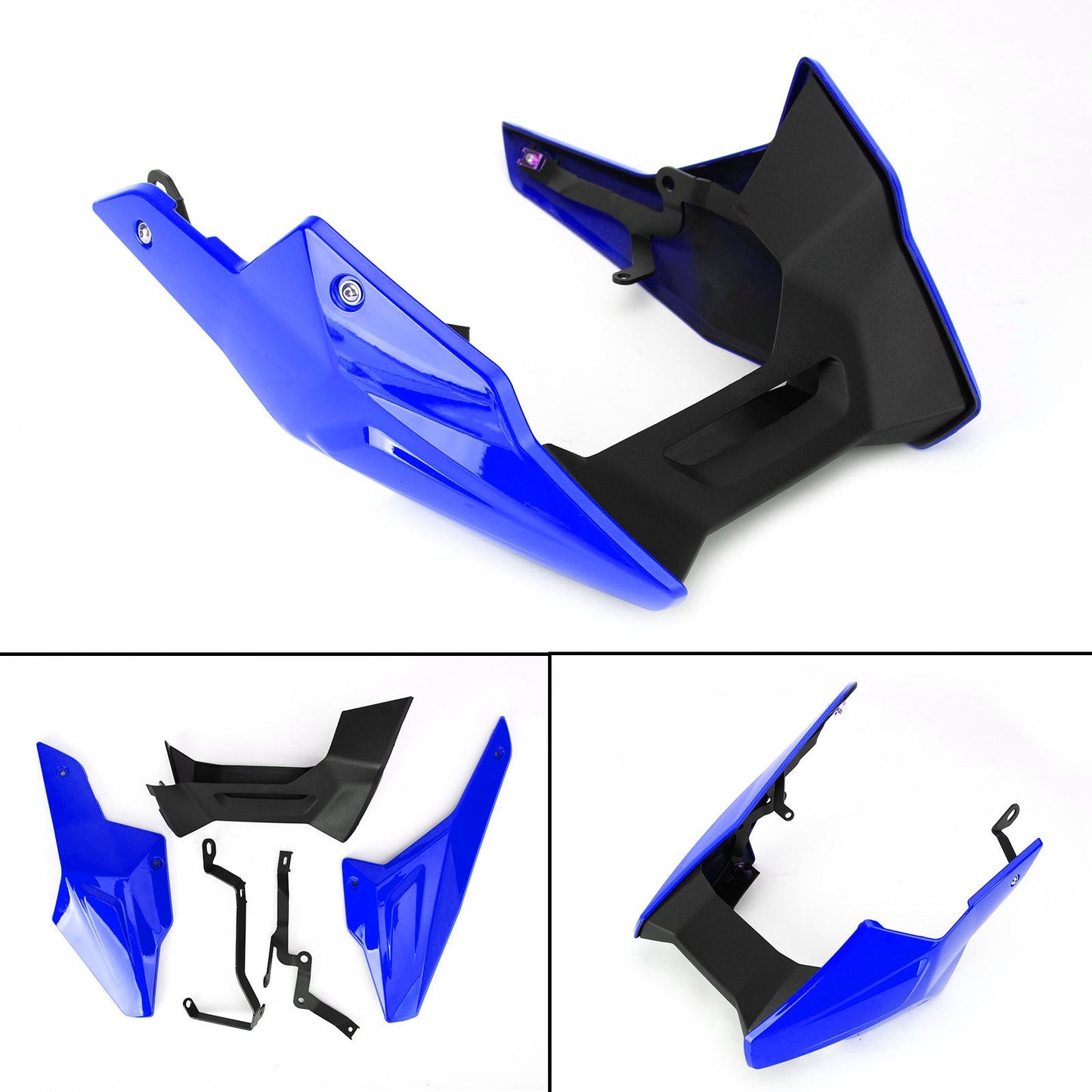 Engine Panel Belly Pan Lower Cowling Cover Fairing for BMW F900R/F900XR 2020-21 Blue