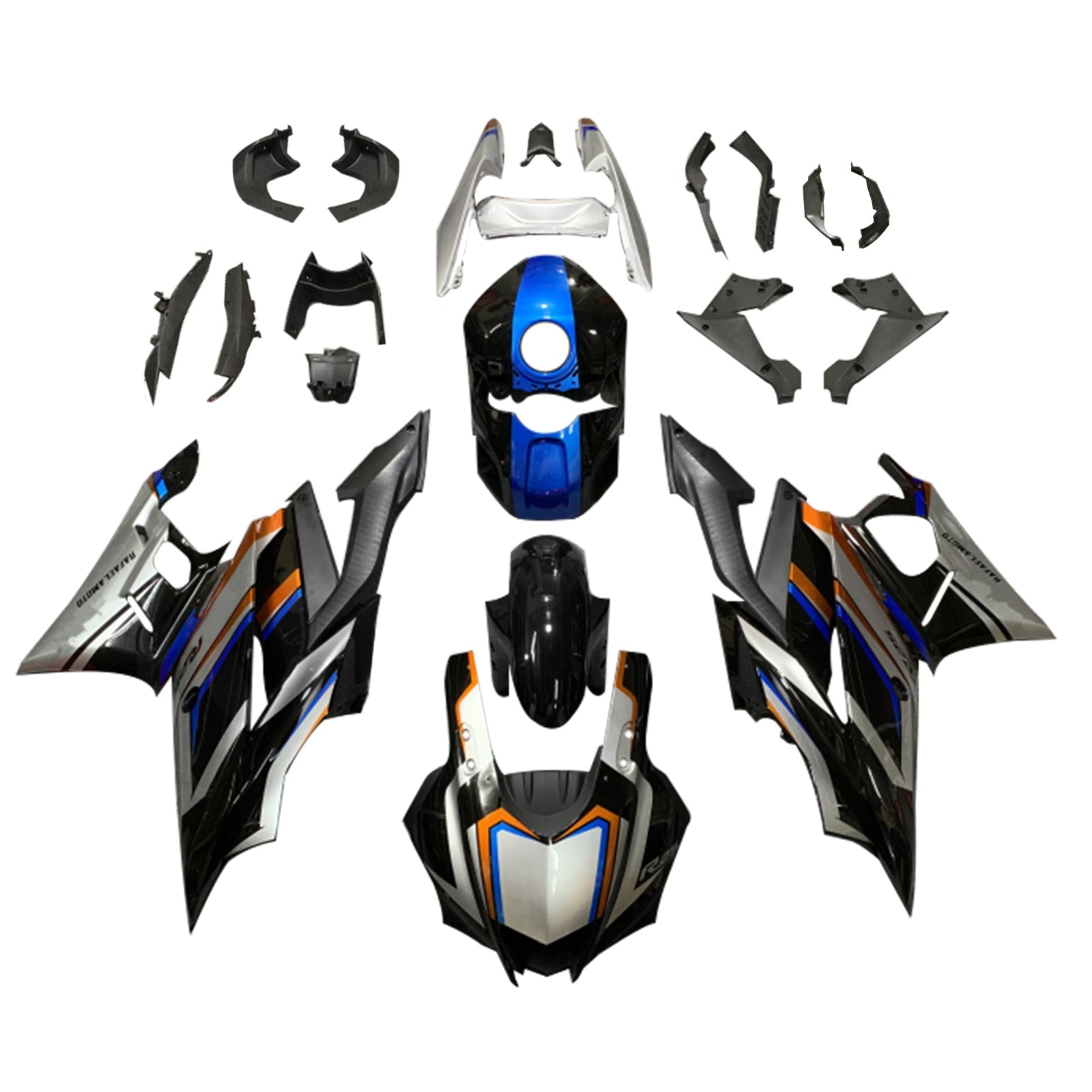 2022-2023 Yamaha YZF-R3 R25 Injection Fairing Kit Bodywork Plastic ABS ...