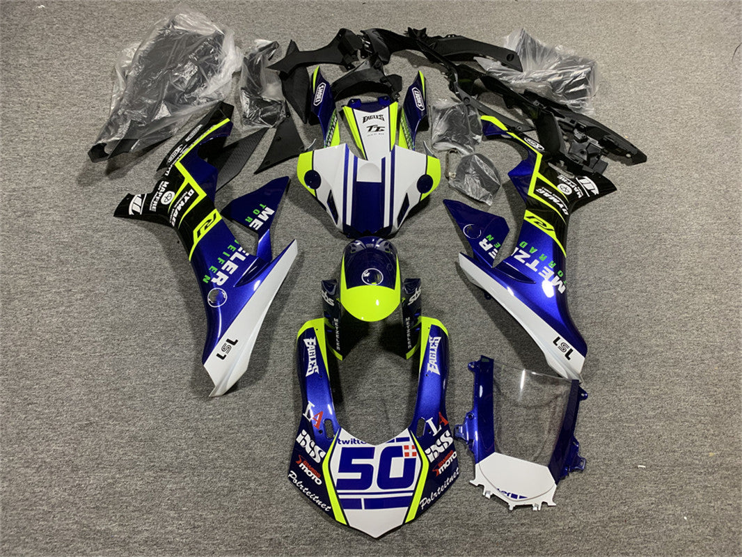 2015-2019 Yamaha YZF 1000 R1 Injection Fairing Kit Bodywork Plastic ABS #132