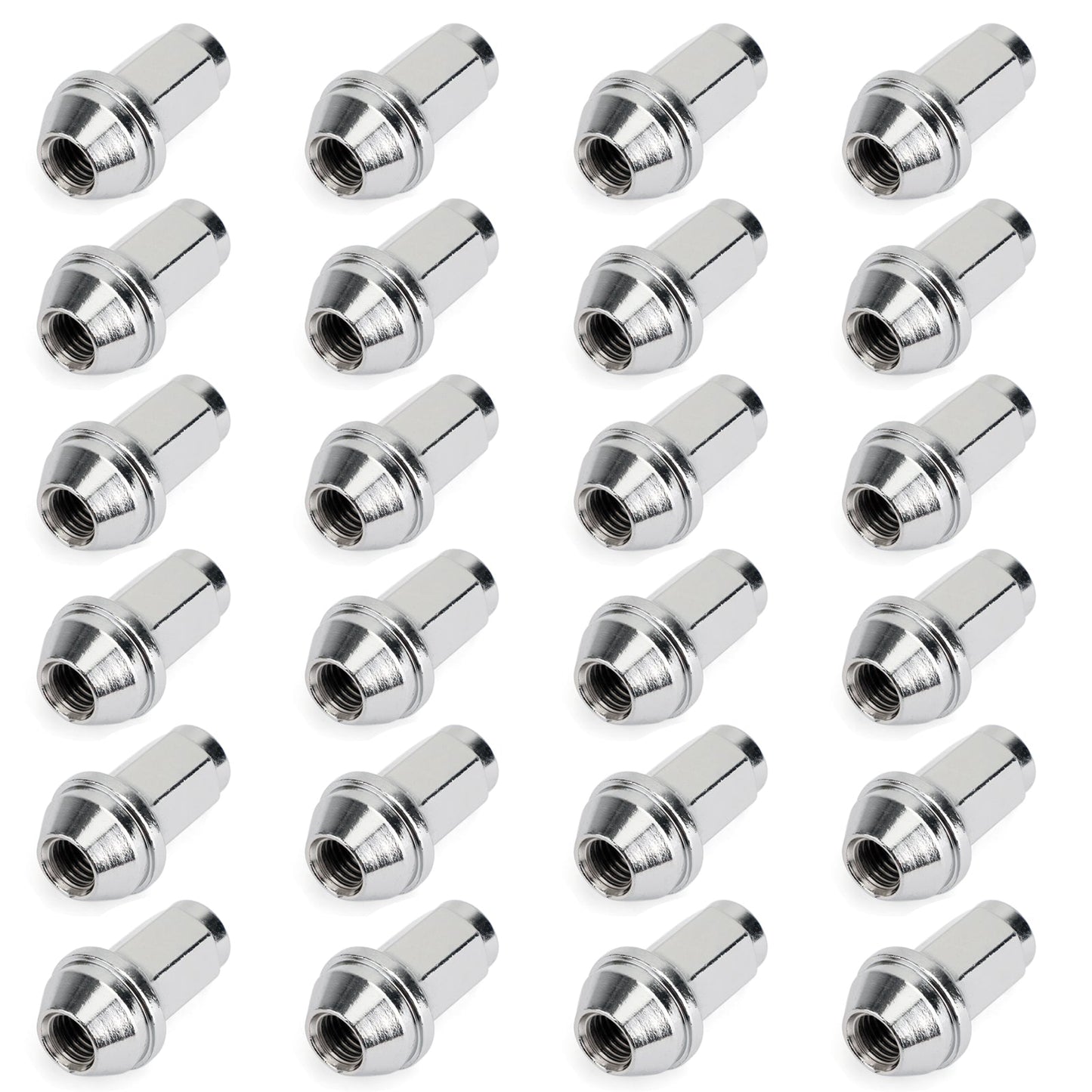 24pcs 14x2 Stainless Lugs Nuts For Ford F150 Expedition Lug 4L3Z-1012-A