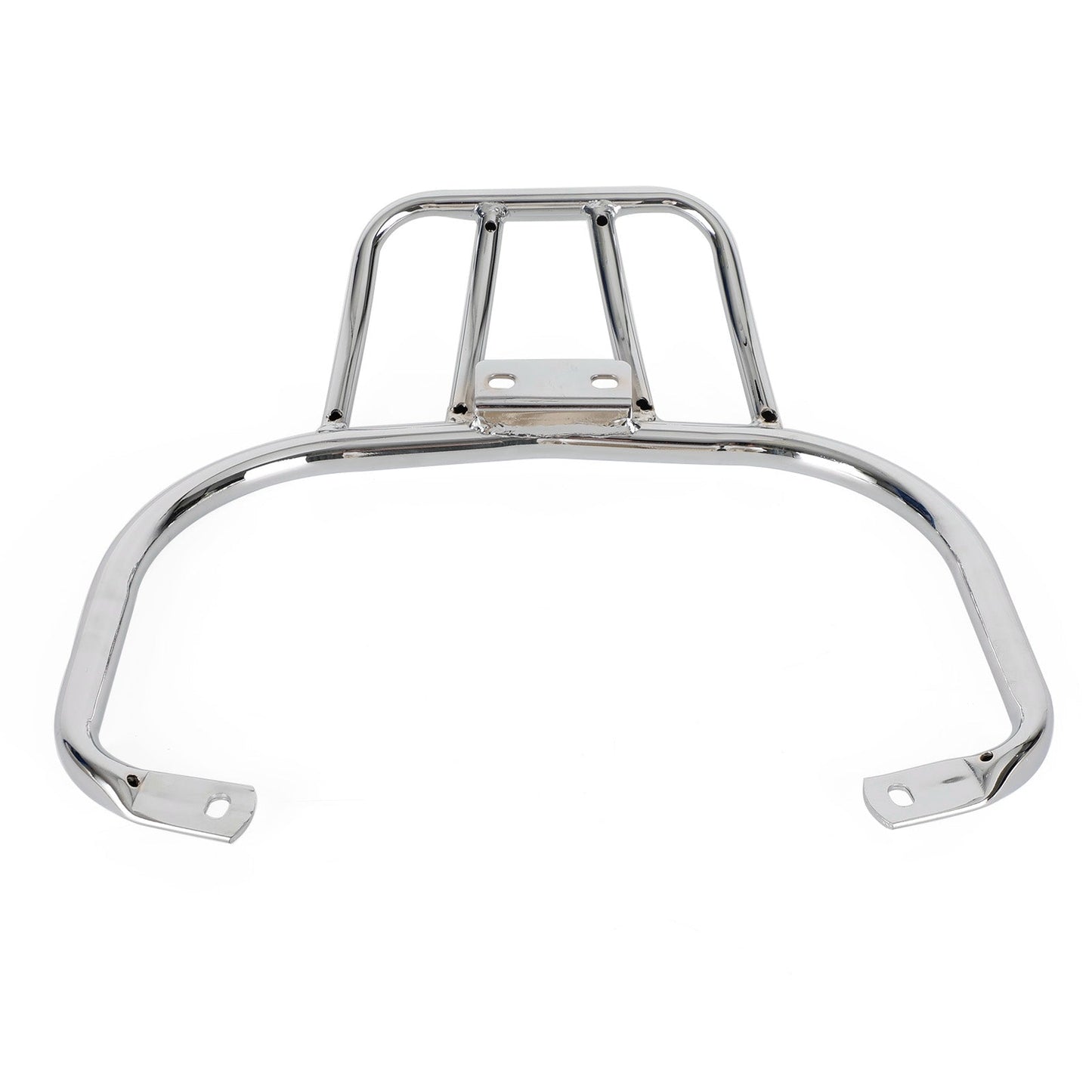 Sloped Rear Rack Carrier Pannier Chrome For Vespa GTS250 GTS300 GTV300 08-22