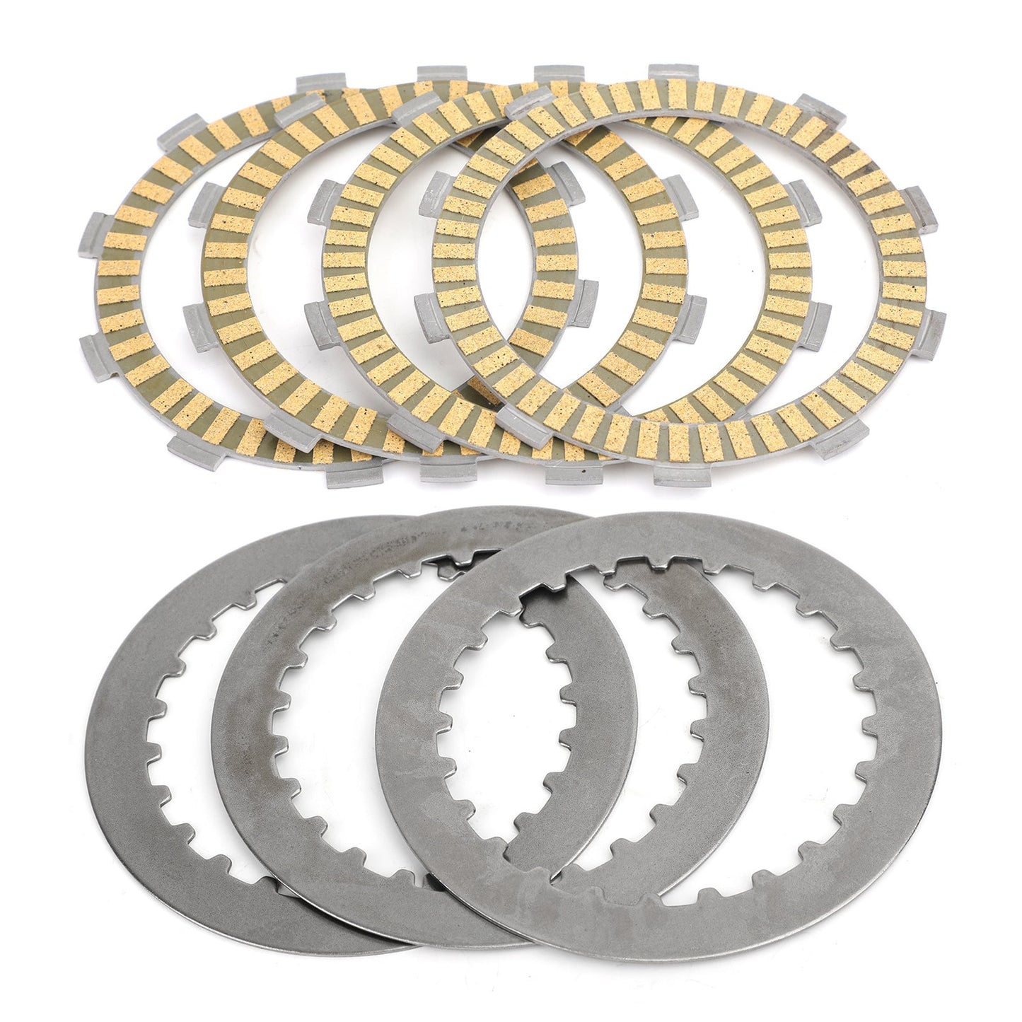 Clutch Plate Kit - Friction & Steel Plates For Yamaha FZ-16 FZ16 2010- YZF R15 2011-2018 YZF R15 SP 2014