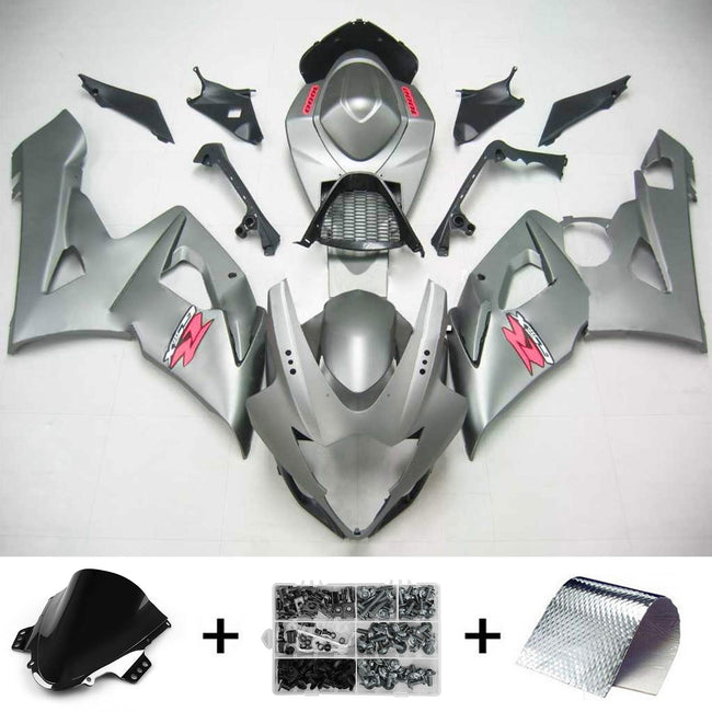 2005-2006 Suzuki GSXR1000 K5 Amotopart Injection Fairing Kit Bodywork Plastic ABS #112