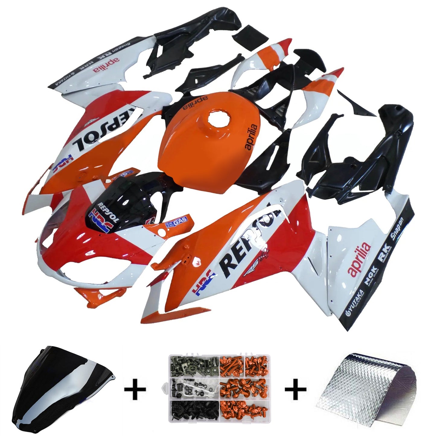 2006-2011 Aprilia RS125 Fairing Kit Bodywork Plastic ABS