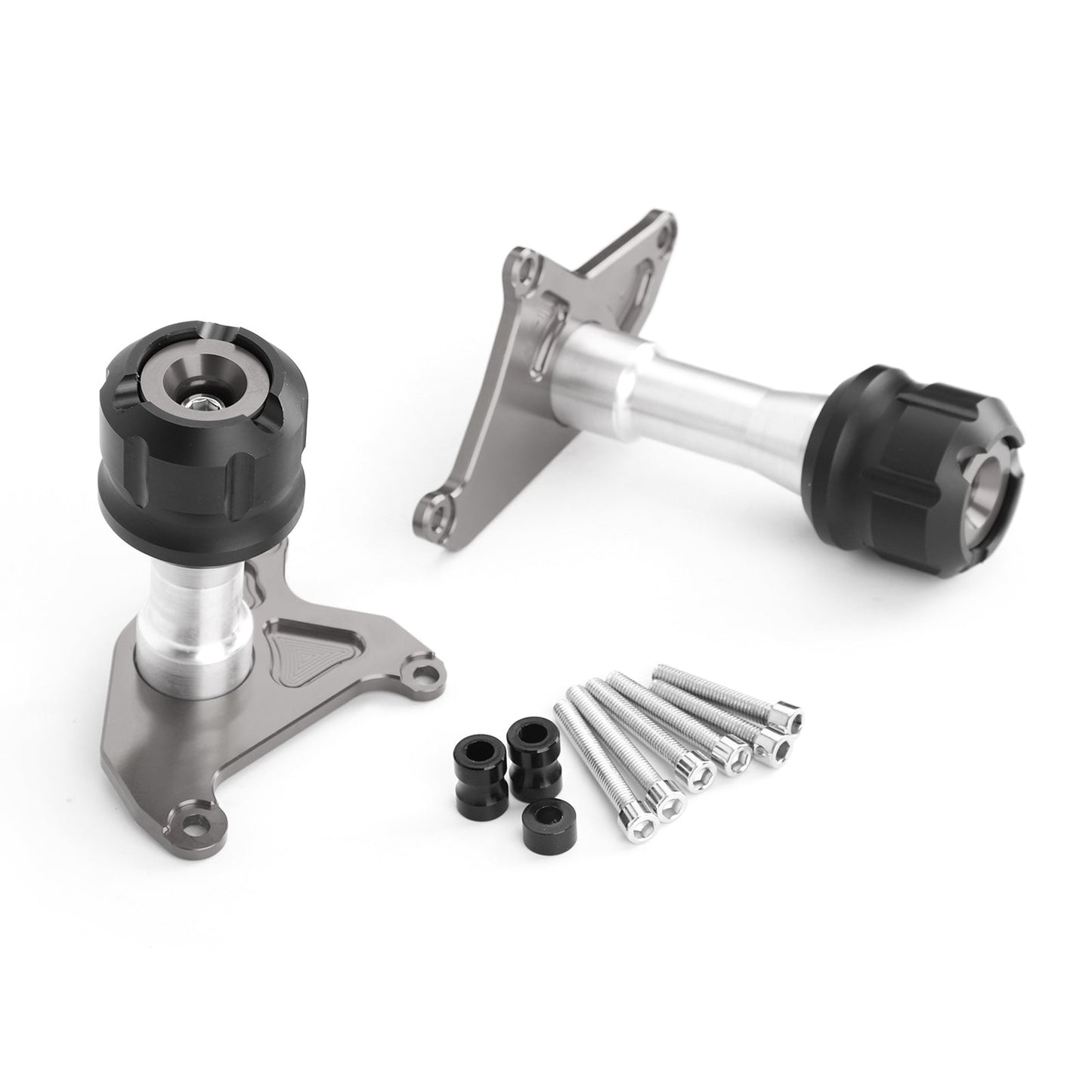 CNC Black Motorcycle Frame Slider Anti Crash for Honda MSX125 SF Grom 2013-2019