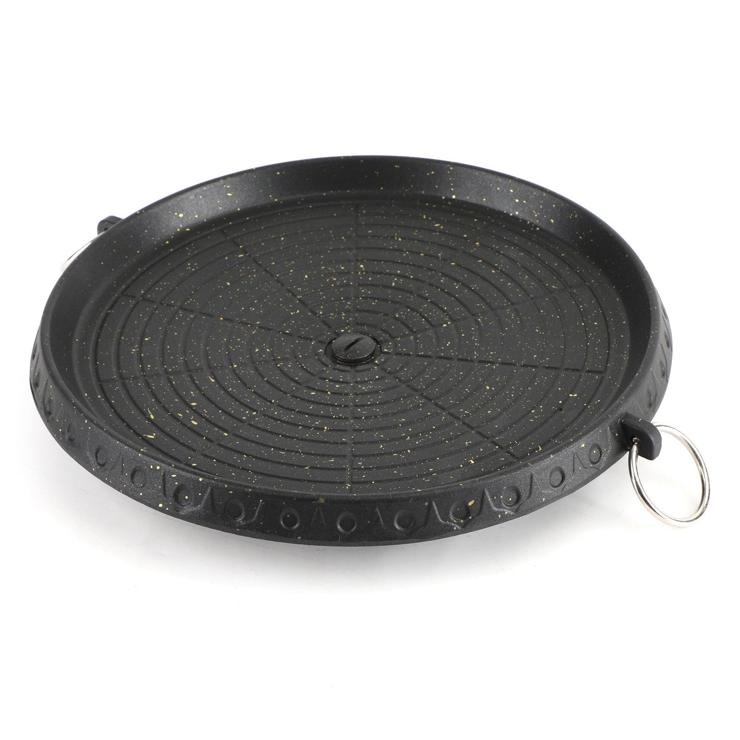 Portable BBQ Grill Stove Korean Coating Marble Gas Non Stick Pan Plate