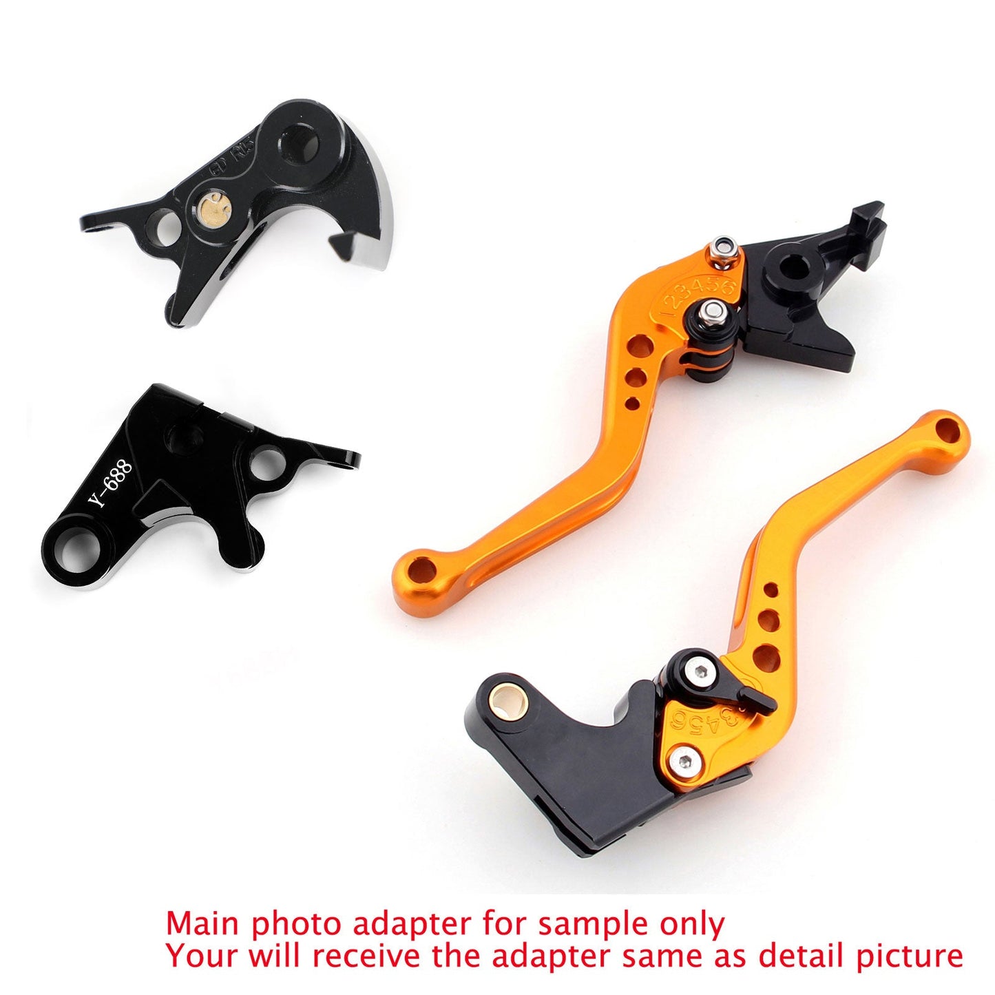 Short Clutch Brake Lever fit for Yamaha MT-09 Tracer 900/GT 21-22 YZF R6 17-20