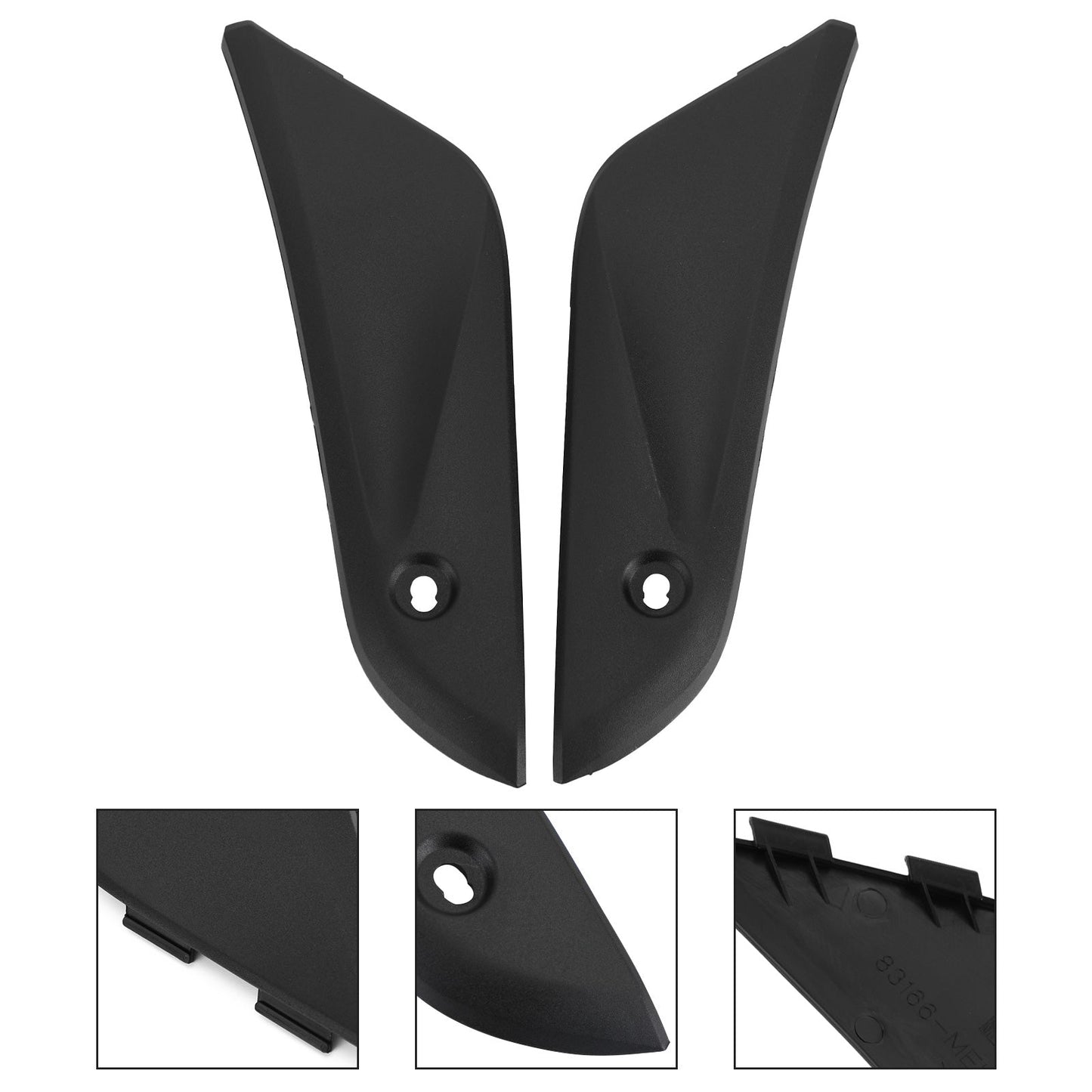 Gas Tank Side Trim Insert Cover Panel Fairing Cowl For Honda CBR1000RR 2004-2007