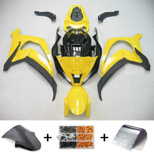 2011-2015 Kawasaki ZX10R Amotopart Injection Fairing Kit Bodywork Plastic ABS #102