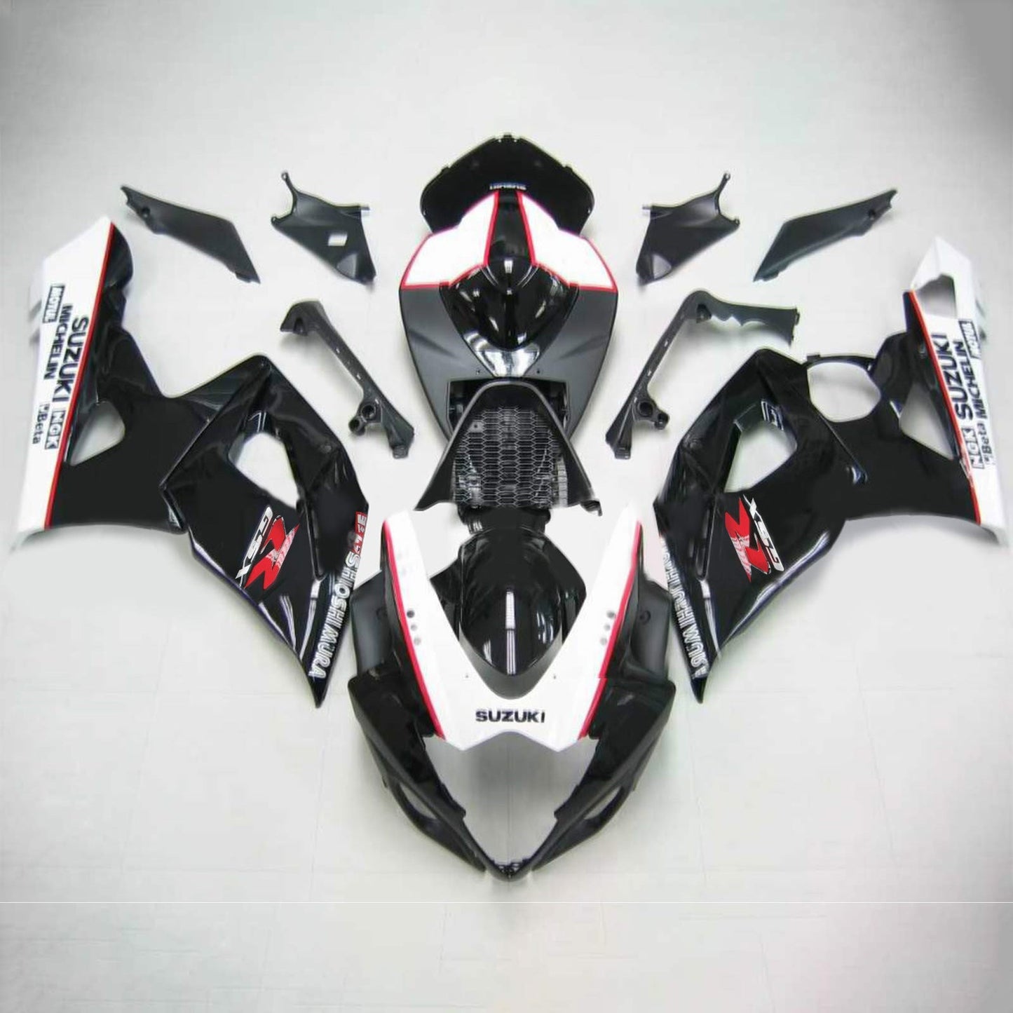 2005-2006 Suzuki GSXR1000 K5 Amotopart Injection Fairing Kit Bodywork Plastic ABS #105