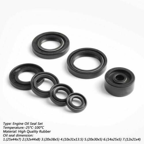 Set / DT200R Dichtringe Yama Motor Wellendichtring 1988-1991/1995-96 Passt