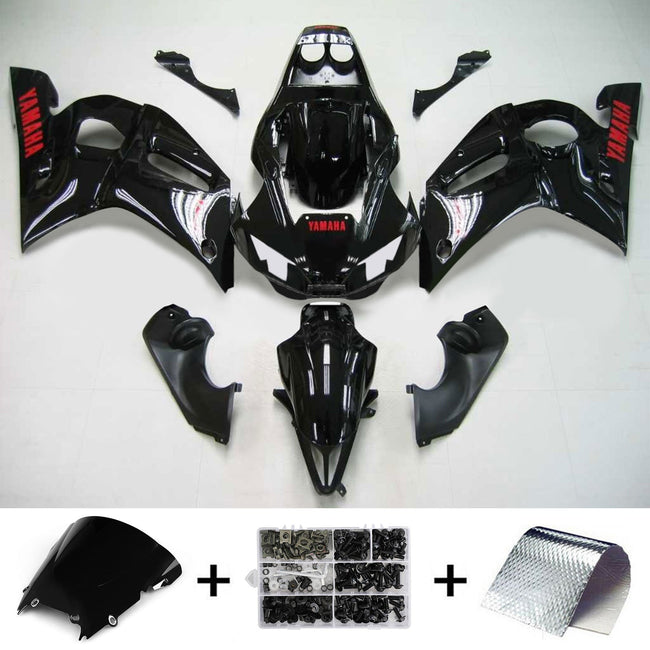 1998-2002 Yamaha YZF 600 R6 Injection Fairing Kit Bodywork Plastic ABS #122