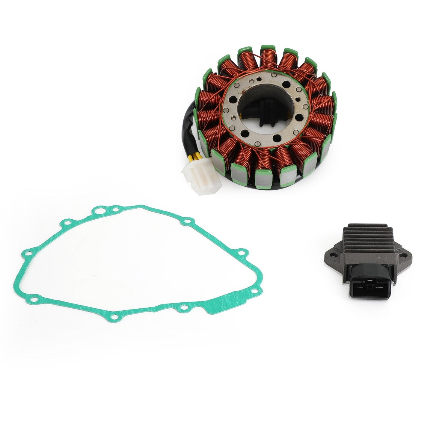 1992-1995 Honda CBR900RR CBR893RR Fireblade Magneto Stator+Voltage Rectifier+Gasket