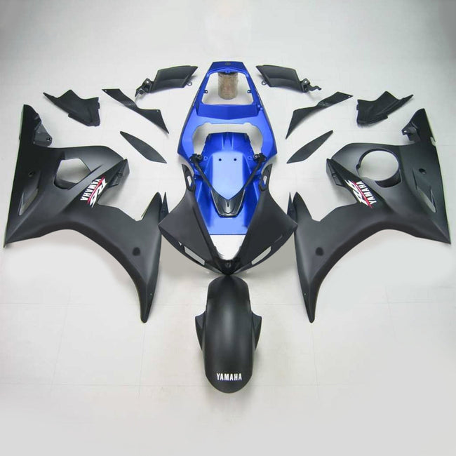 2005 Yamaha YZF 600 R6 Injection Fairing Kit Bodywork Plastic ABS #118