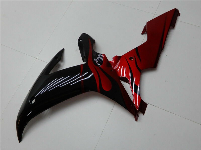 2002-2003 Yamaha YZF R1 Amotopart Fairing Black Red Kit