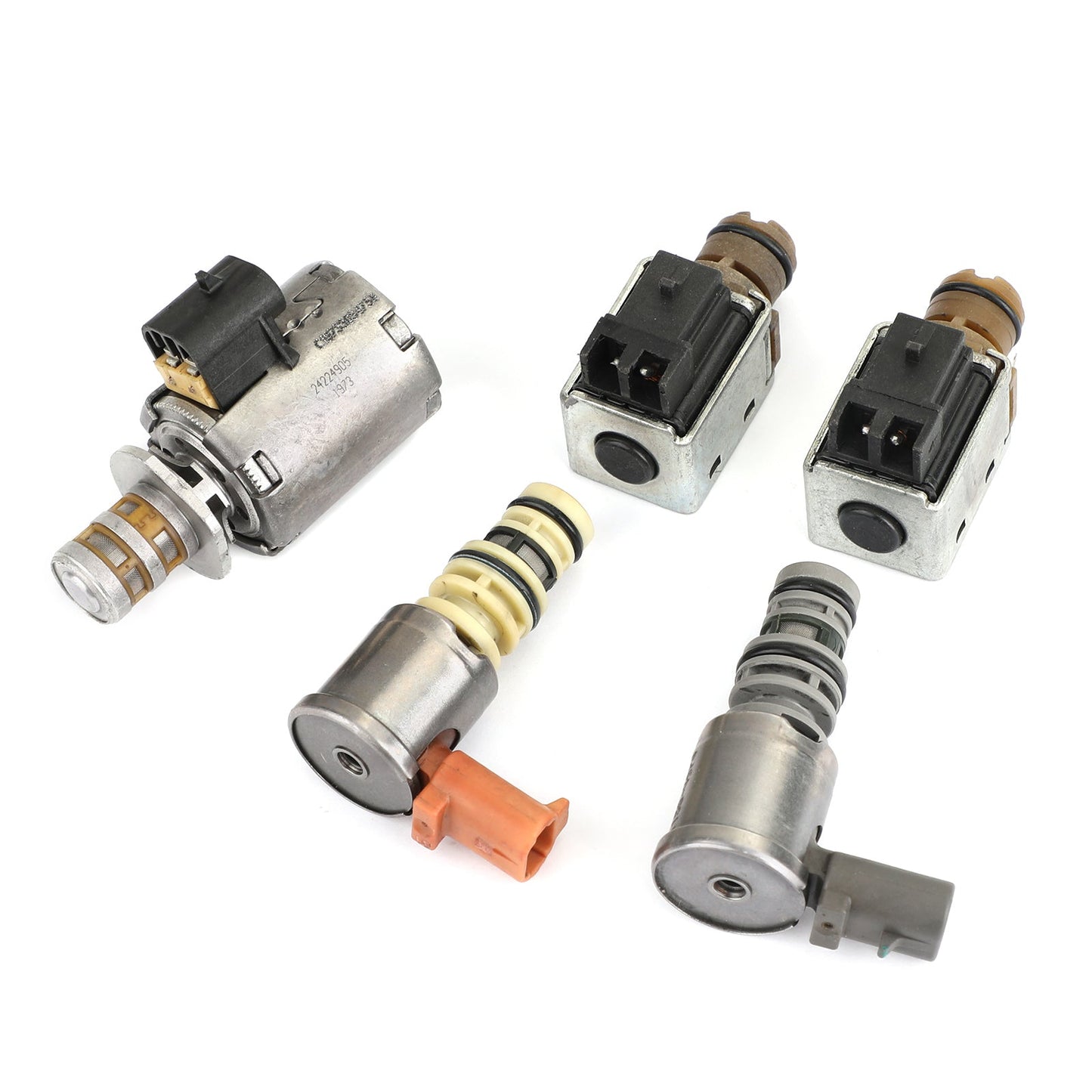 4L60E Transmission Solenoid Kit Fit For TCC EPC Shift 2003-up 5pc Set