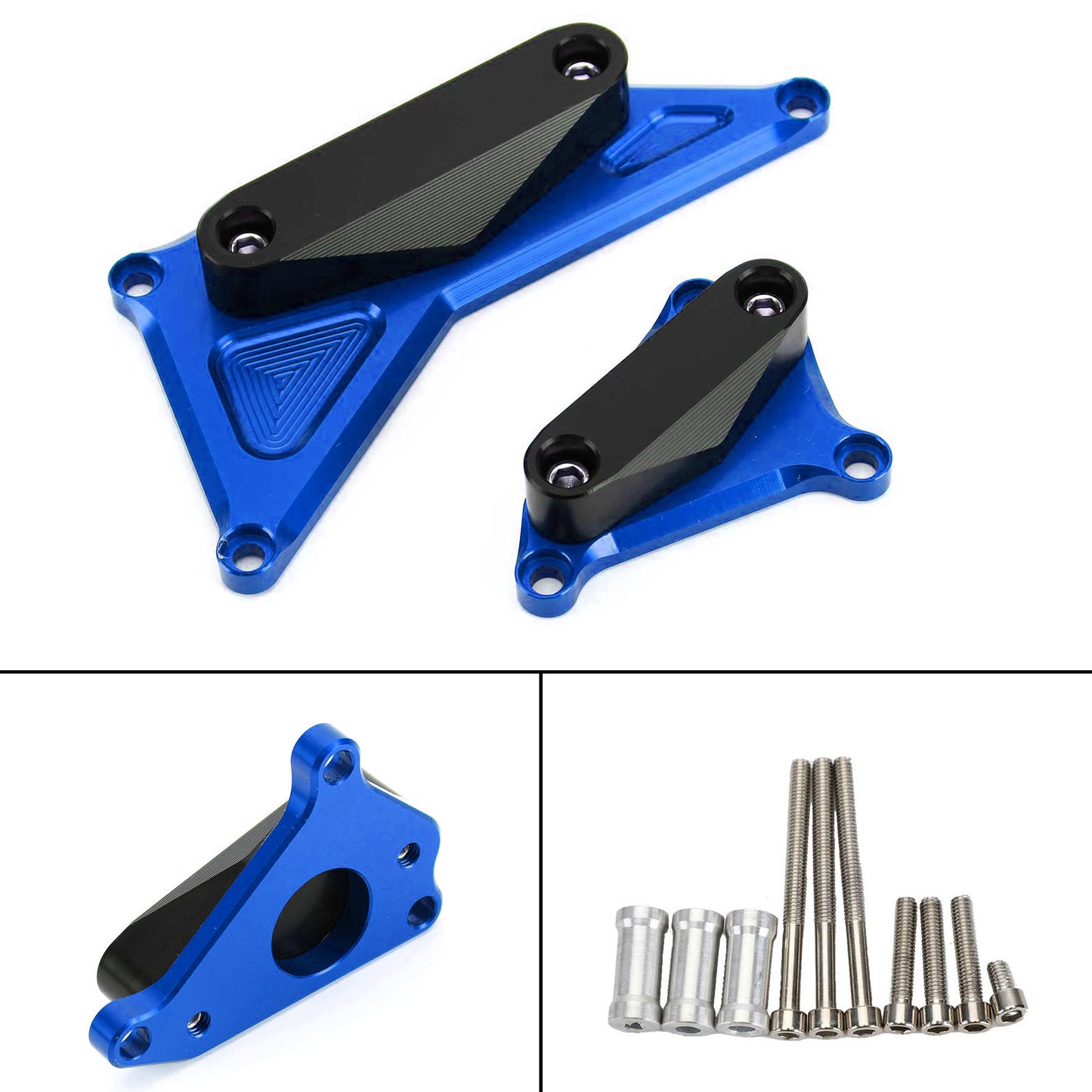 Motorcycle Engine Case Stator Cover Guard Slider For Suzuki Gsr400 600 Gsx750 Titanium