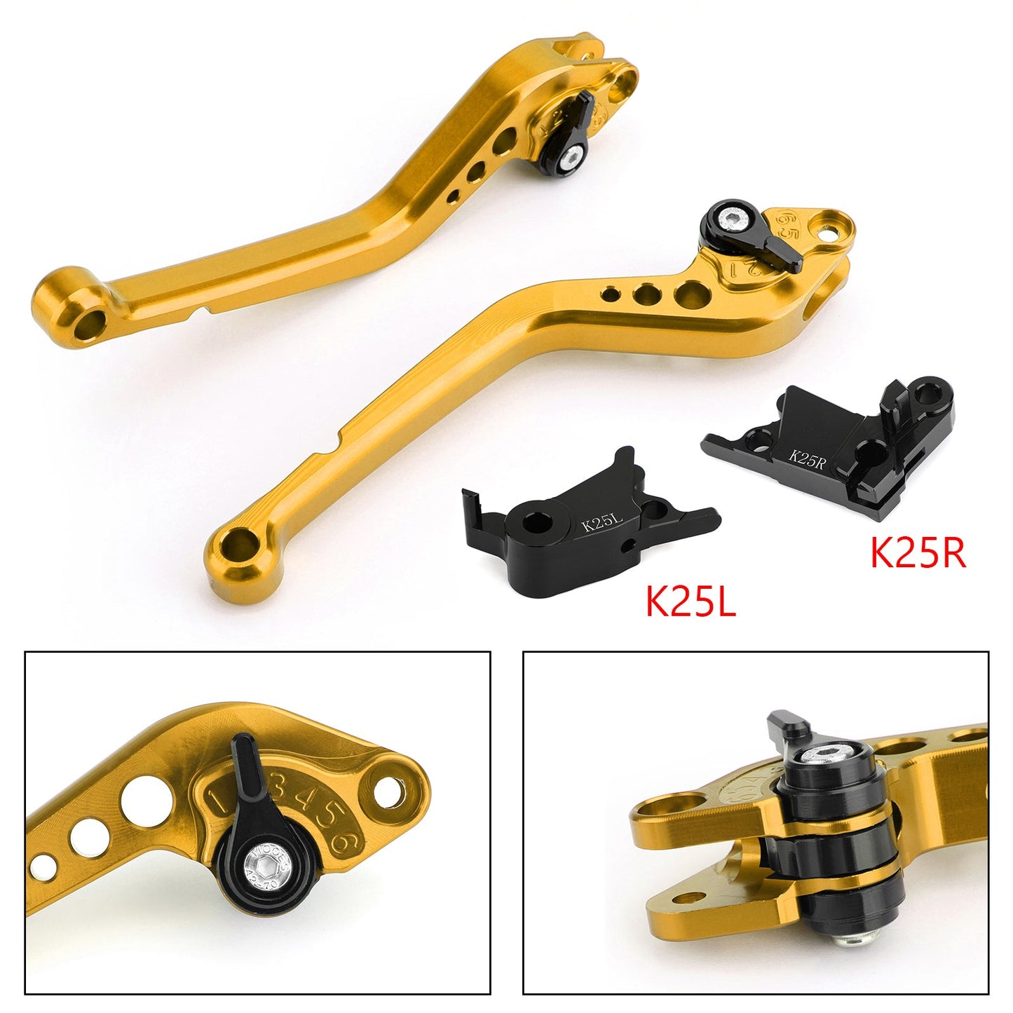 Long Clutch Brake Lever For KTM 790 Duke Before 2019 Silver Generic