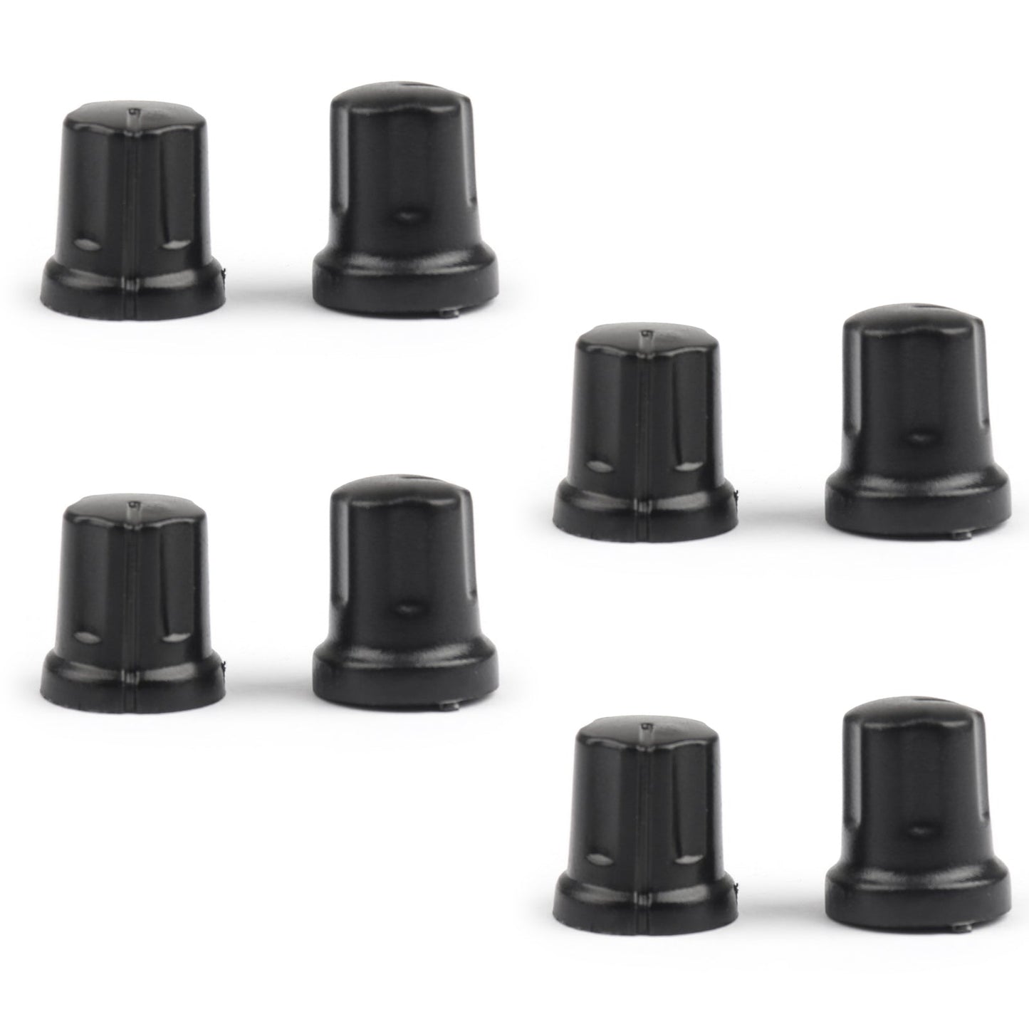 4Set Volume Control Knob + Channel Switch Knob Cap For Motorola GP88S Radio